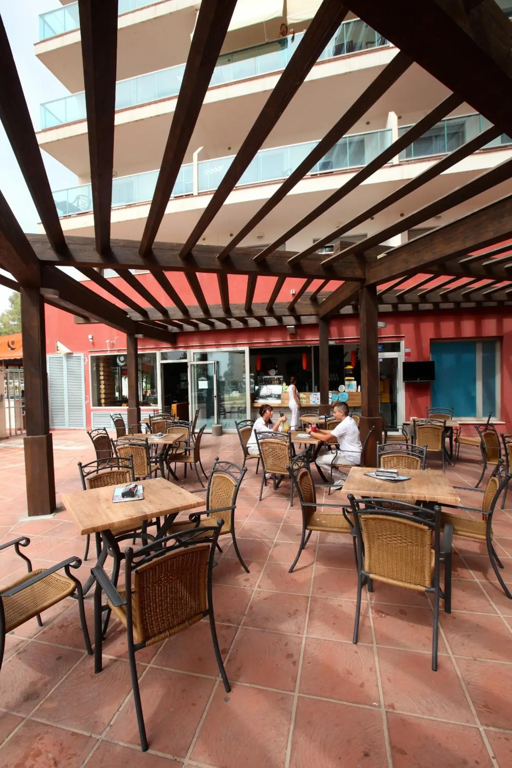 Balcony/Terrace, Restaurant/Places to Eat in Pierre & Vacances Benalmadena Principe