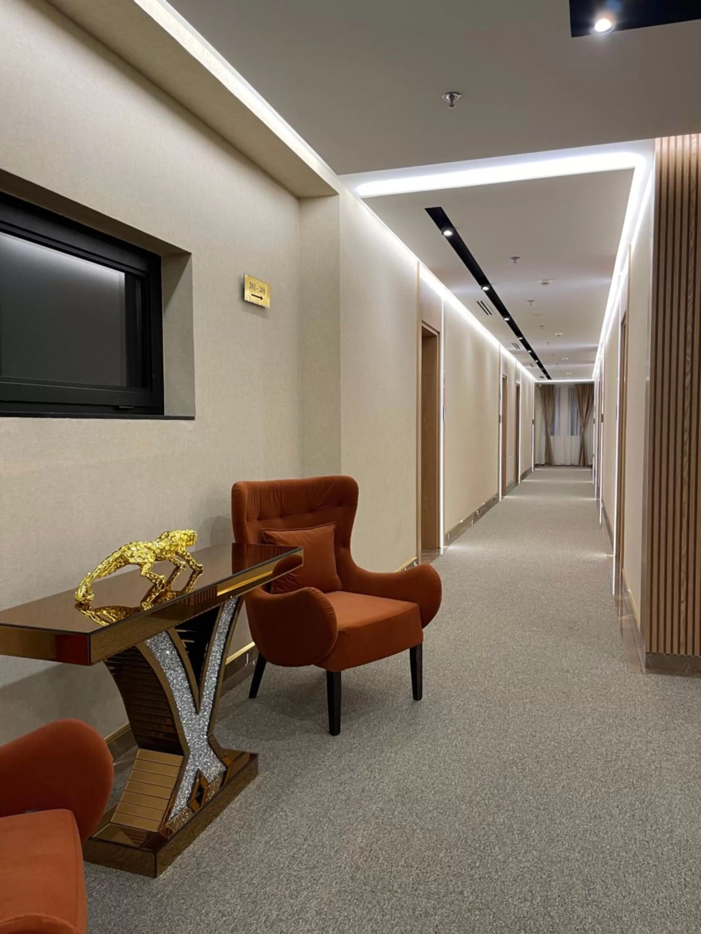 Seating area in Deluxe Resort and SPA