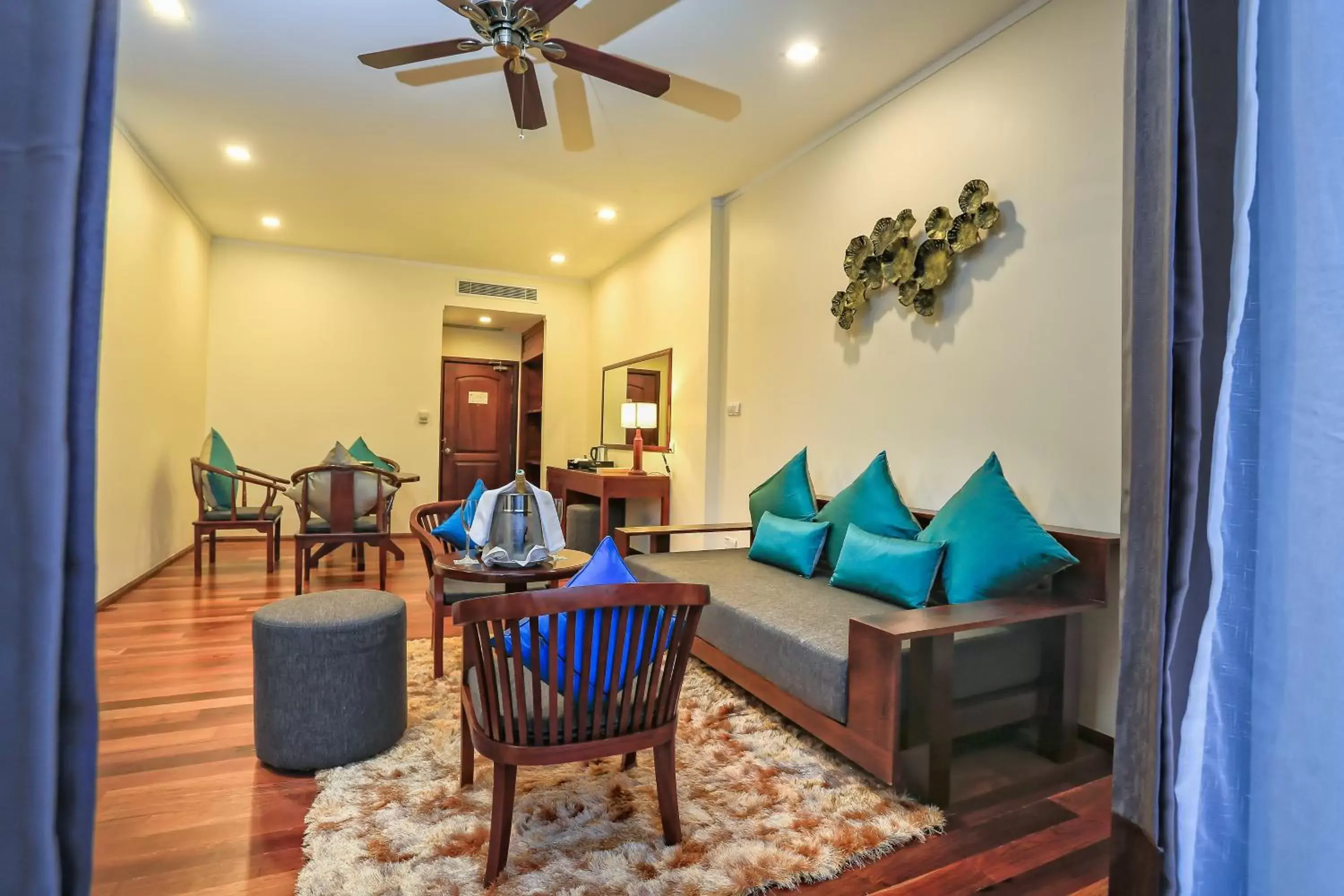 Living room, Seating Area in Lotus Blanc Resort