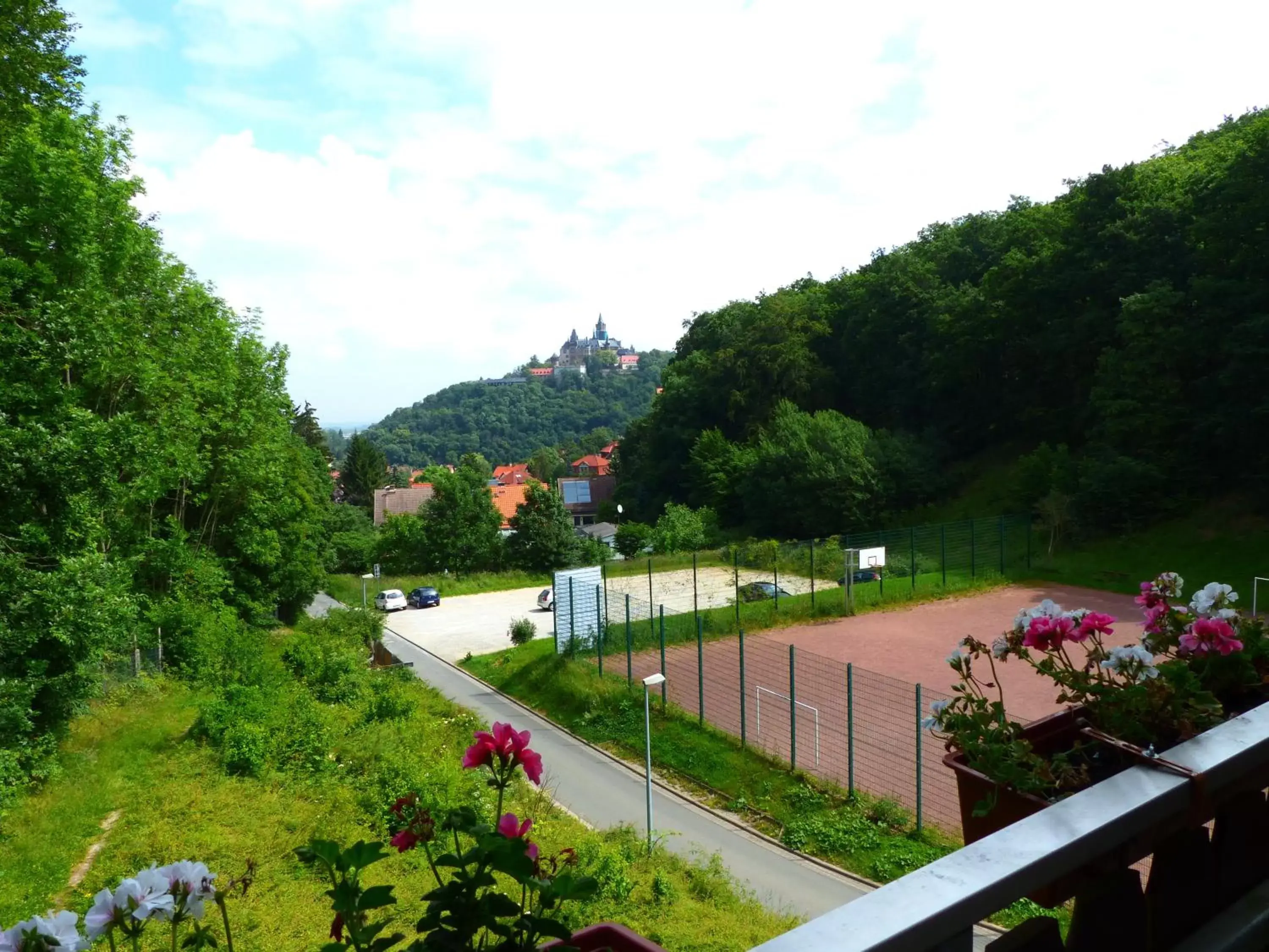 View (from property/room) in REGIOHOTEL Schanzenhaus Wernigerode