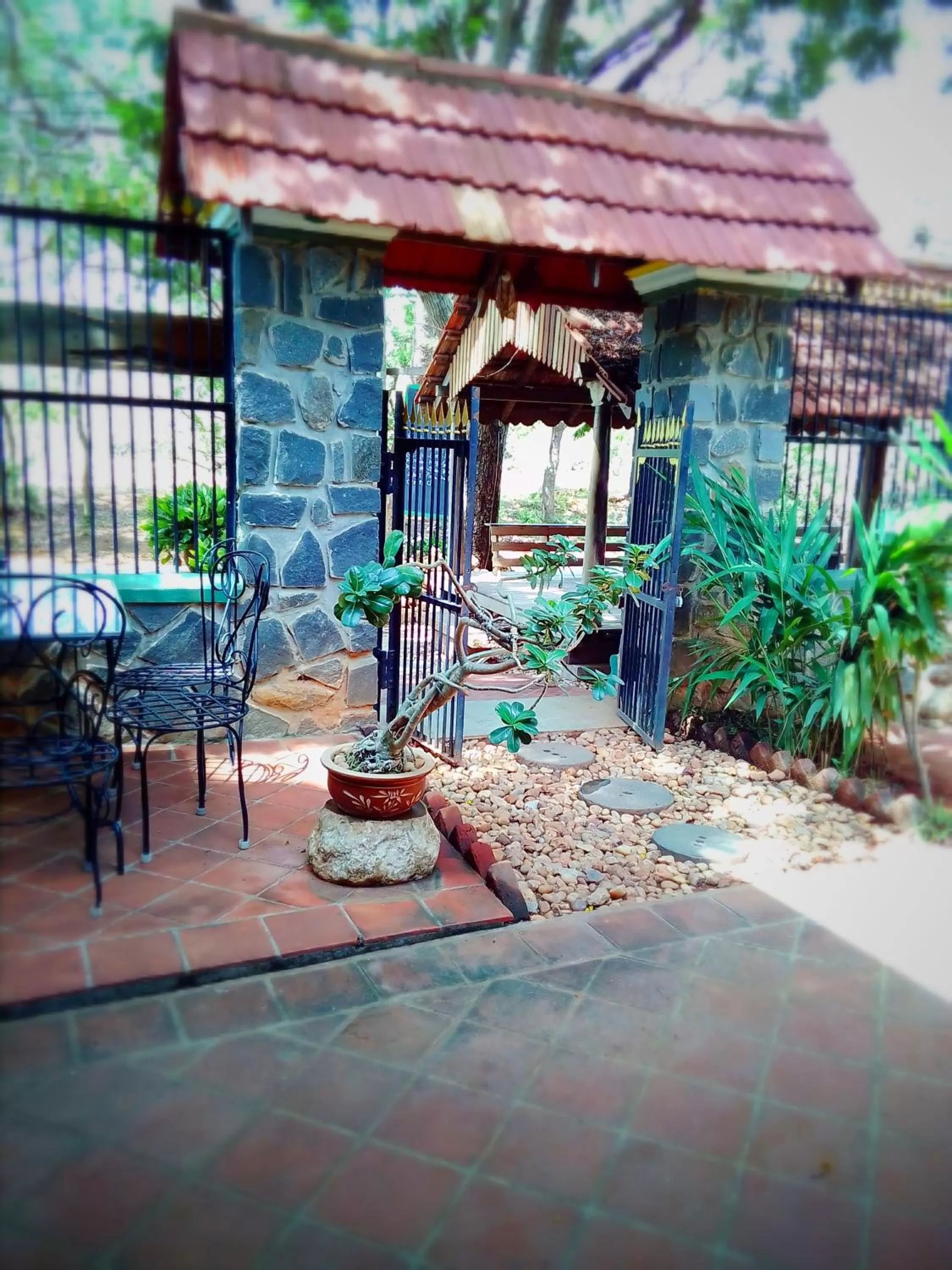 Street view in Green's Guest House