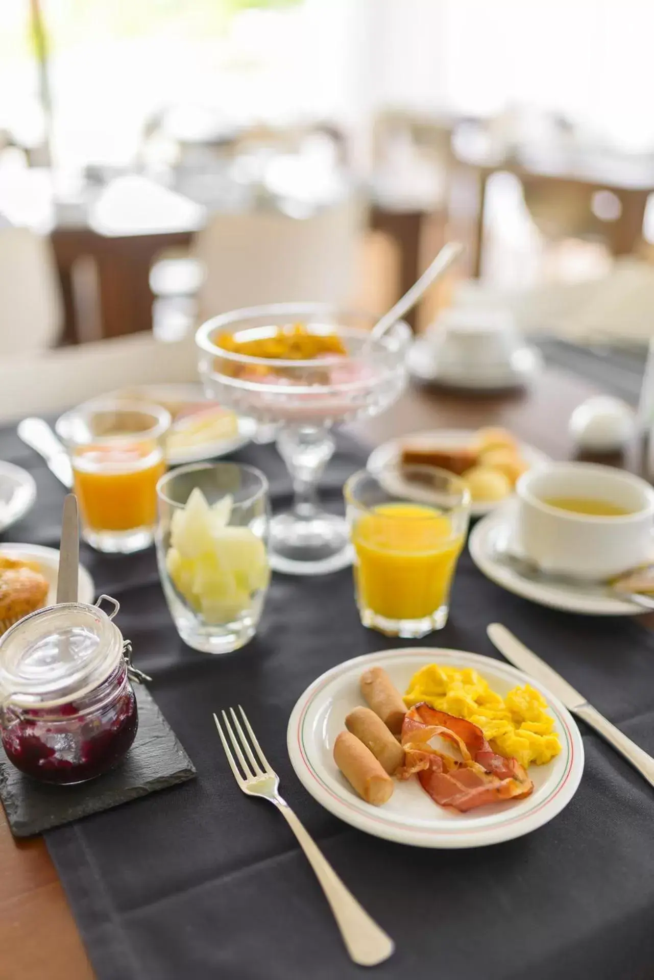 American breakfast in Hotel Umu American breakfast in Hotel Umu