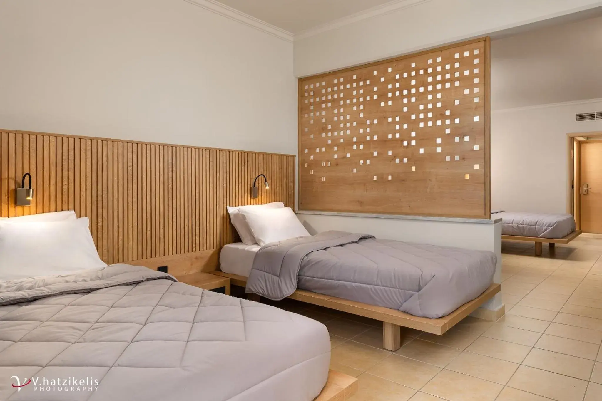 Bed in Kresten Palace Hotel