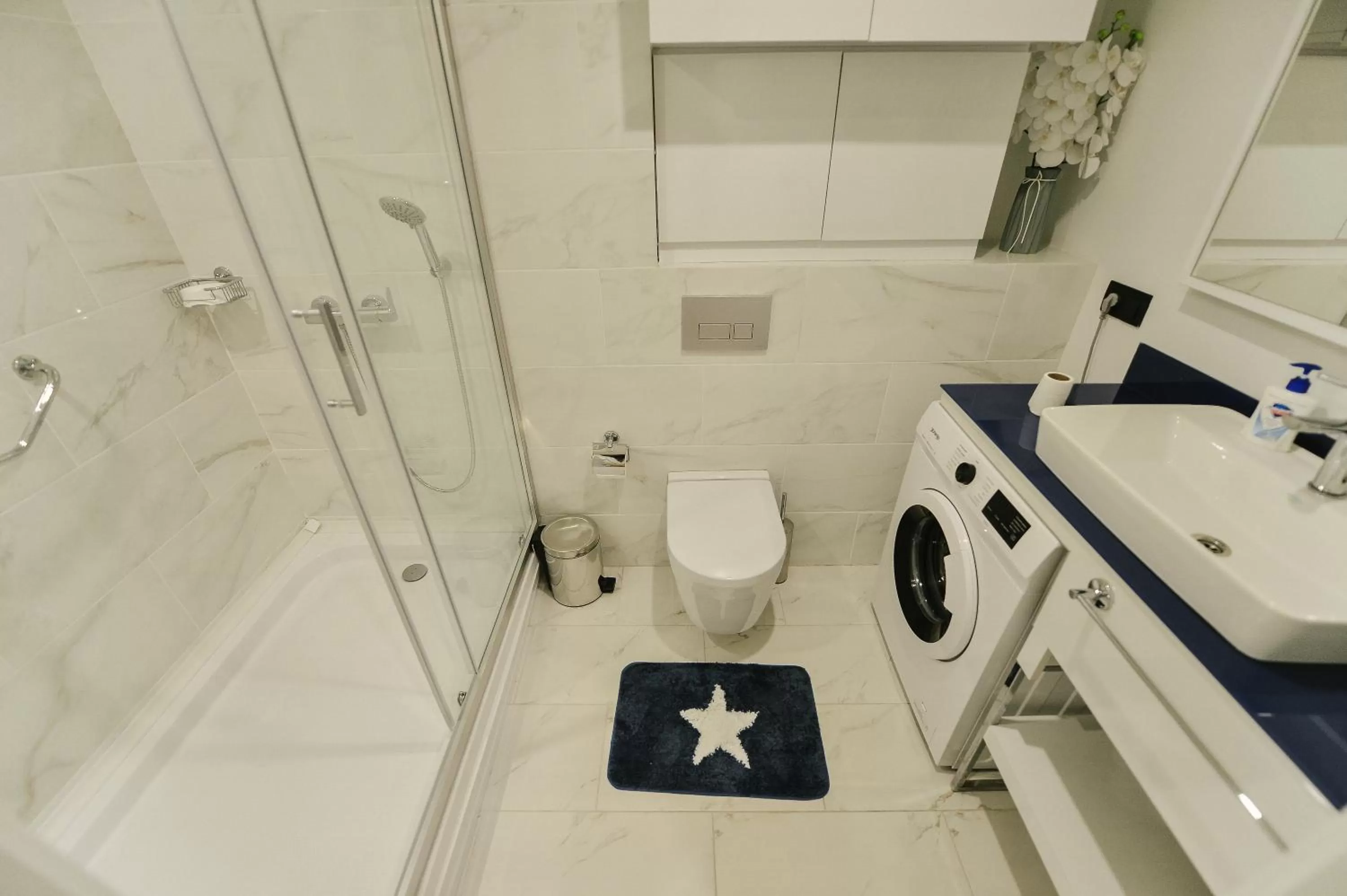 Bathroom in Orbi City Batumi With Sea View