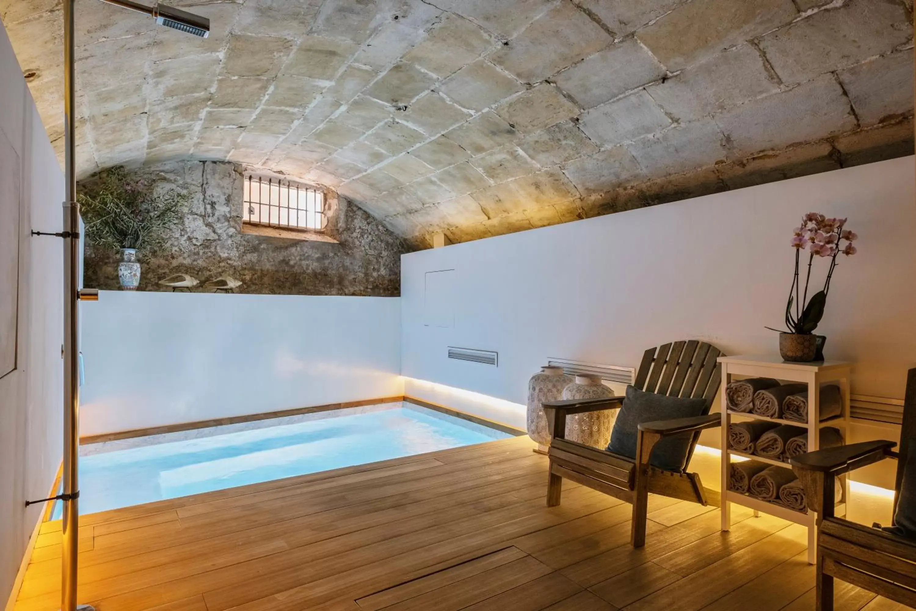 Swimming pool in Boutique Hotel Posada Terra Santa