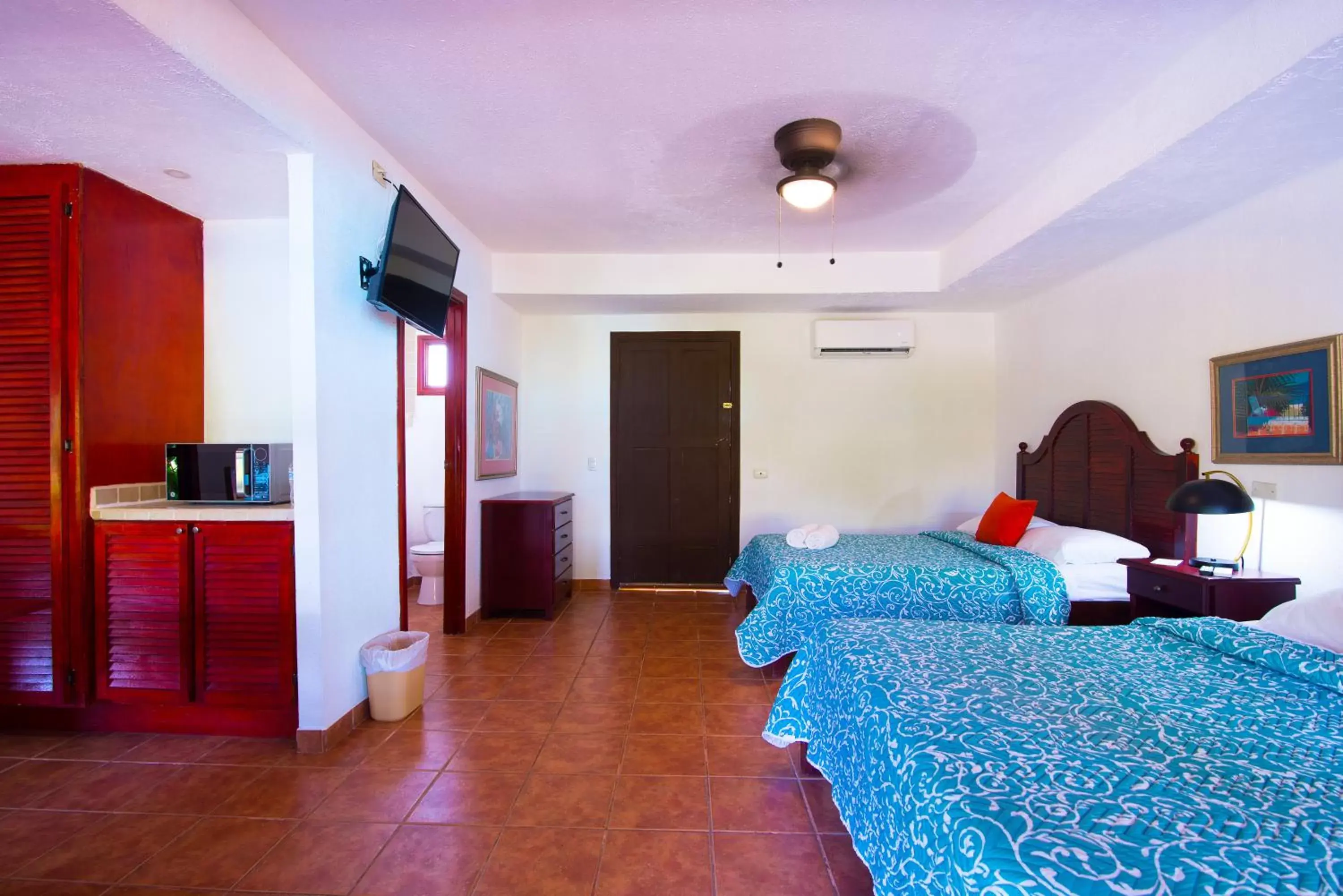 Family Room with Garden View in Beach Break Resort Family Room with Garden View in Beach Break Resort