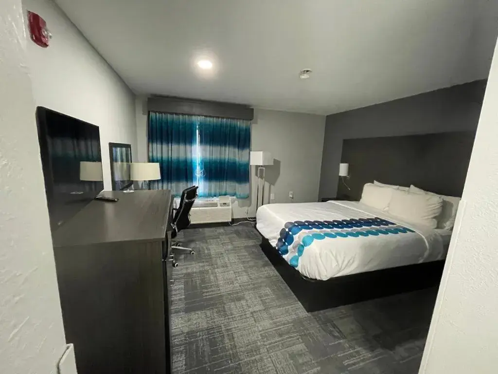 Bedroom in La Quinta Inn by Wyndham Indianapolis Airport Executive Dr