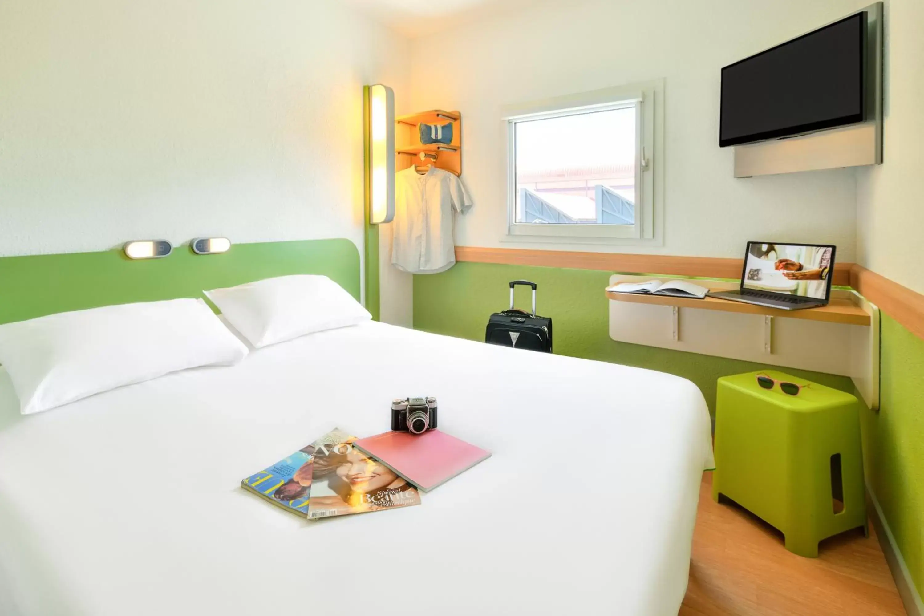 Bed in ibis budget Clermont Ferrand Sud