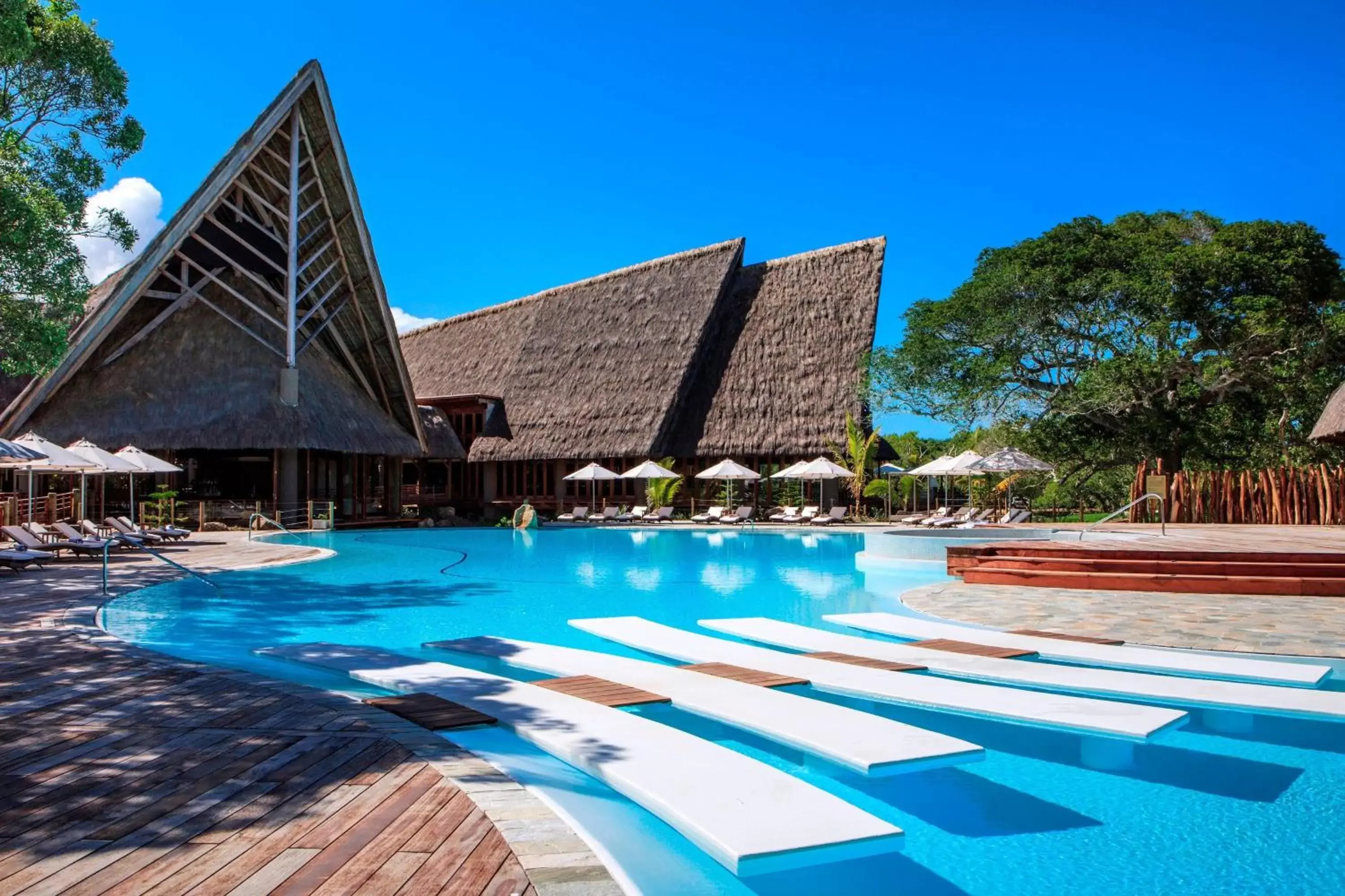 Swimming Pool in Sheraton New Caledonia Deva Spa & Golf Resort