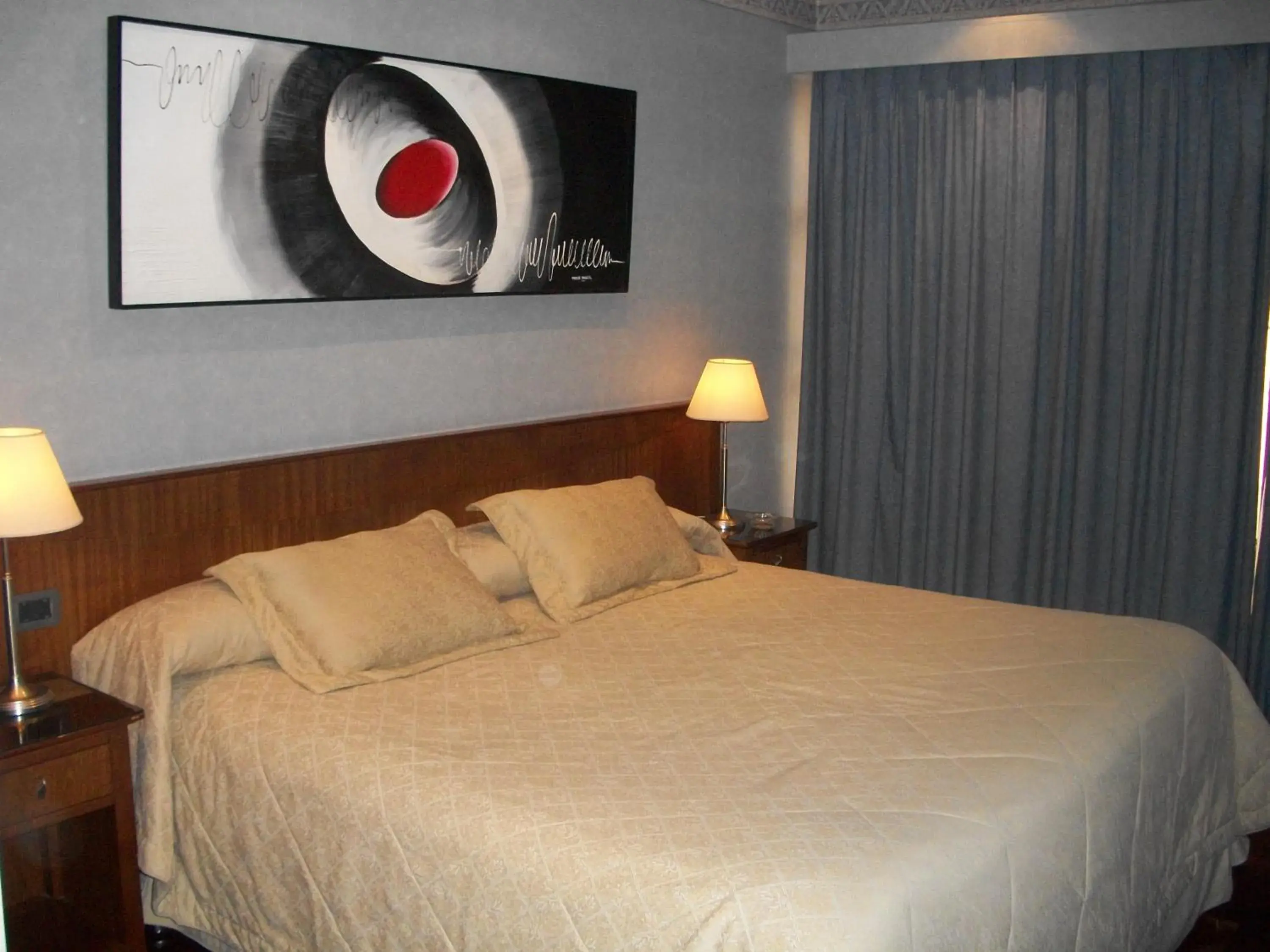 Bed in Hotel Viñas Del Sol