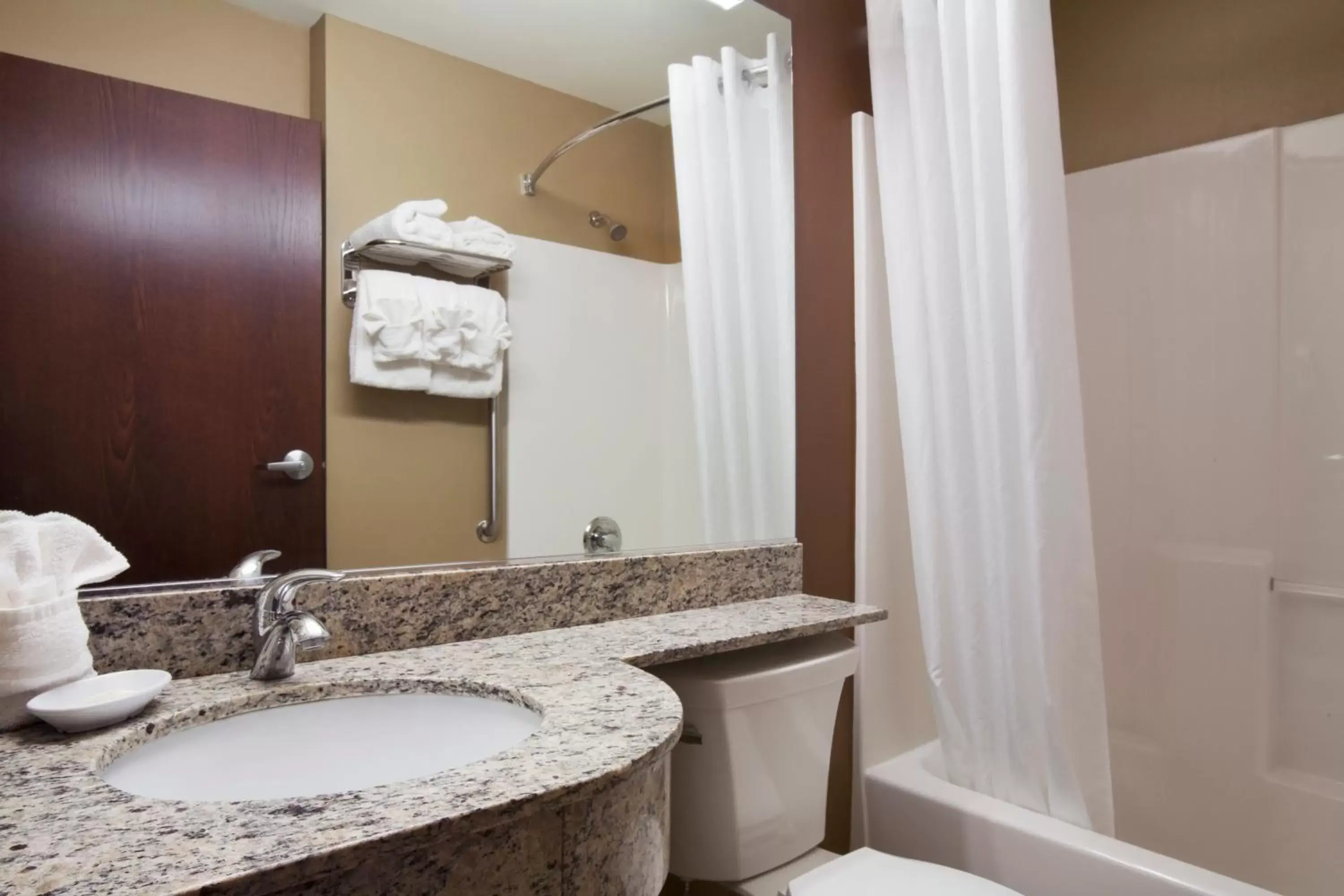 Bathroom in Microtel Inn & Suites