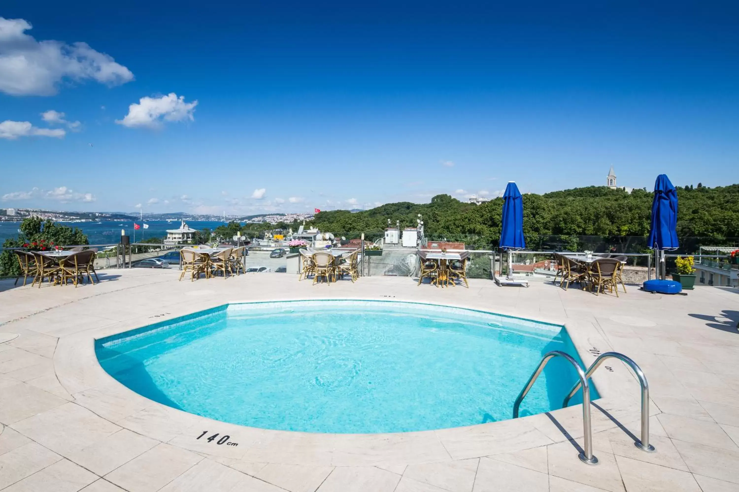 Balcony/Terrace, Swimming Pool in Orka Royal Hotel & Spa