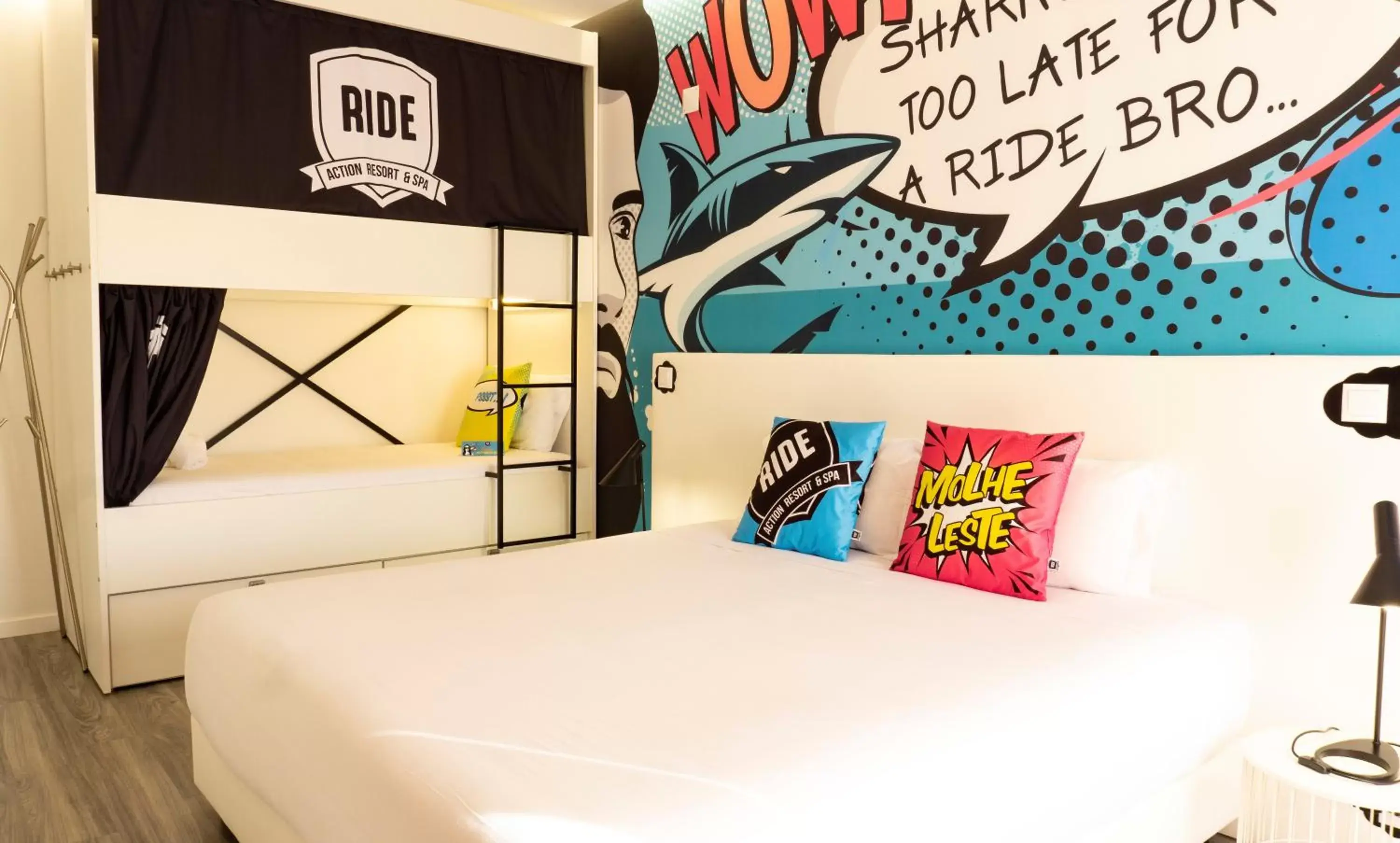 Bedroom, Bed in RIDE Surf Resort & Spa