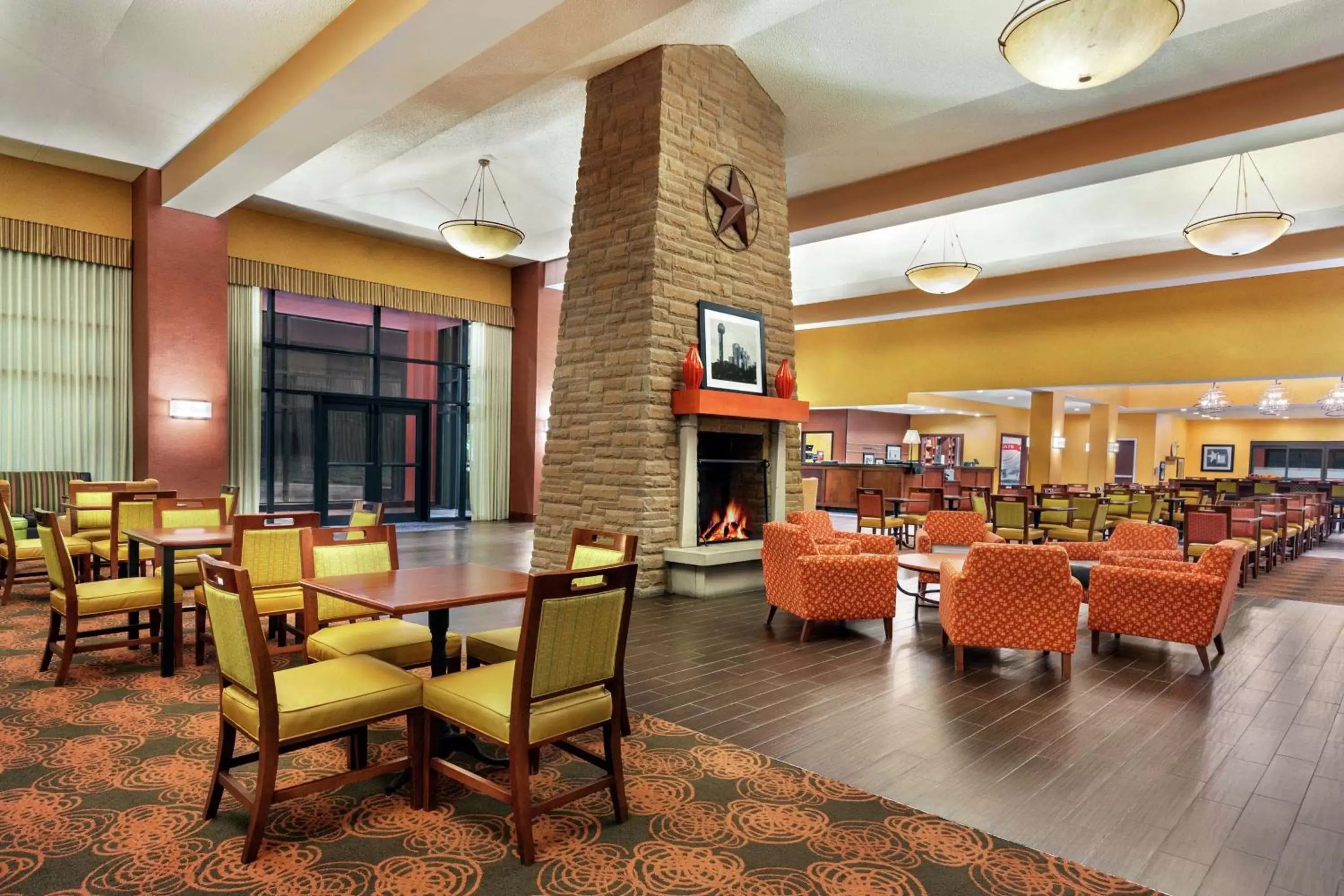 Lobby or reception, Restaurant/Places to Eat in Hampton Inn & Suites Dallas-Mesquite