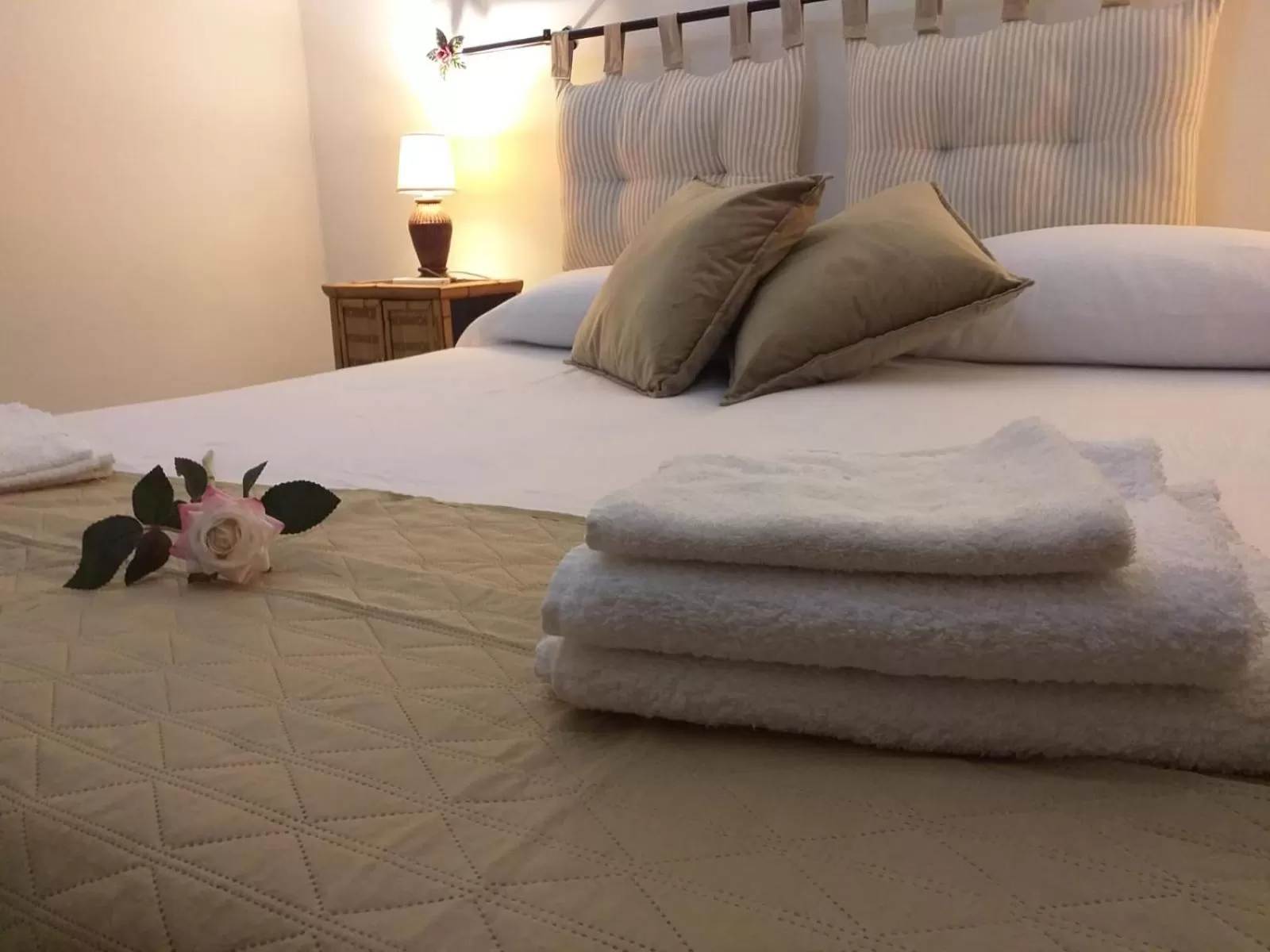 Bed in Acchiappasogni Rooms