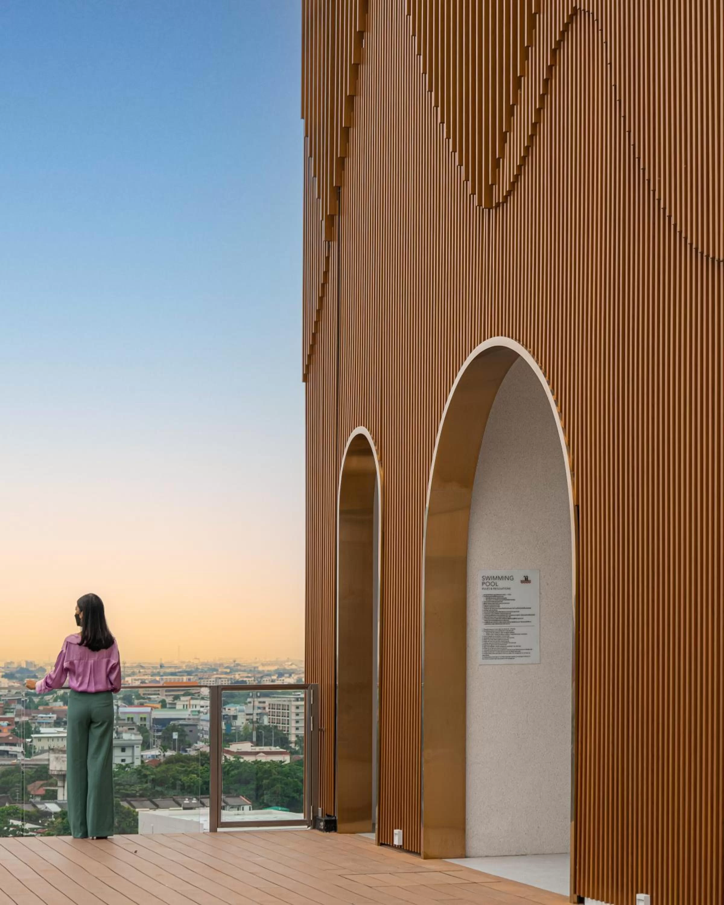 Swimming pool in GLOW Sukhumvit 71