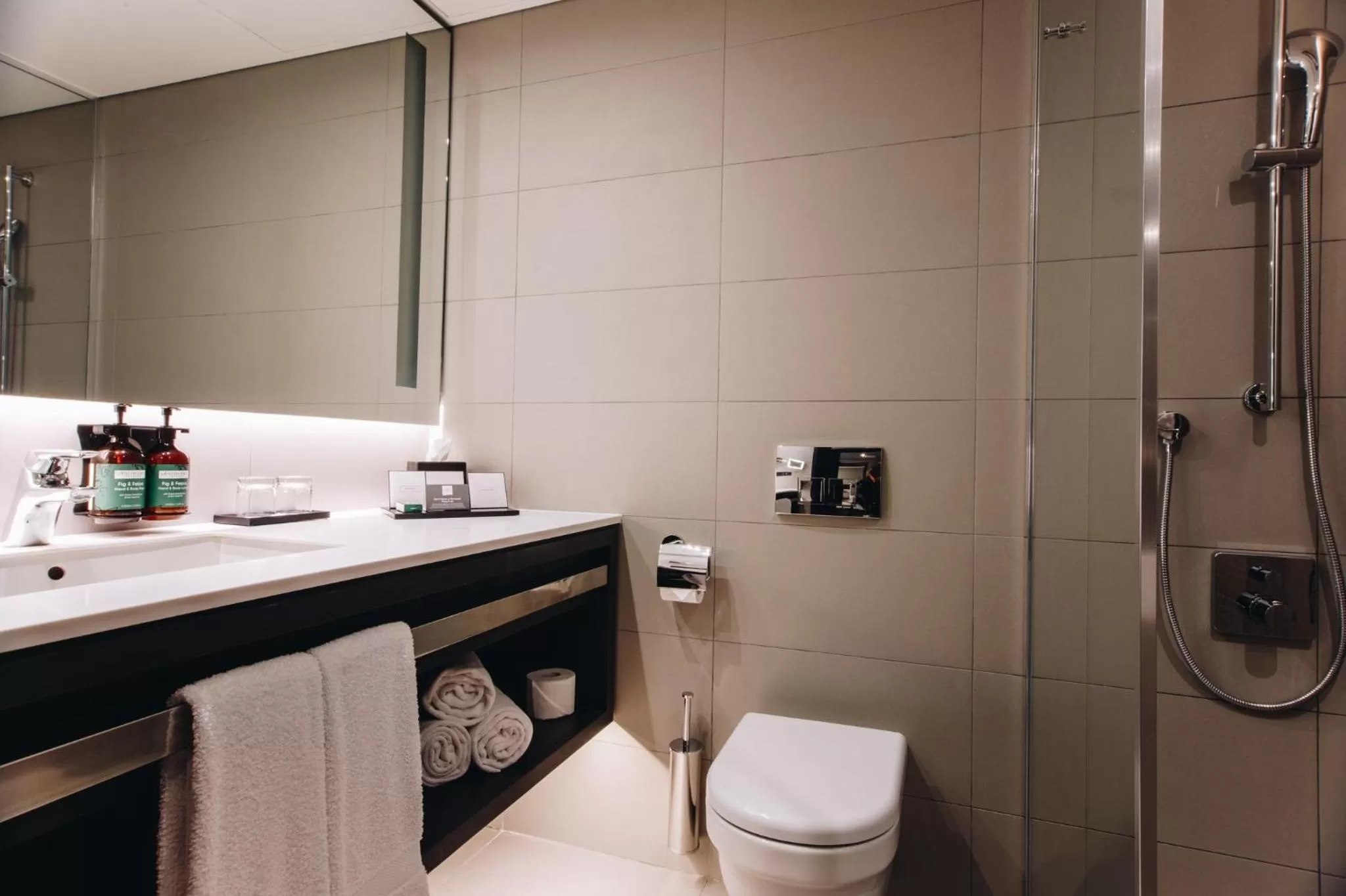 Bathroom in Crowne Plaza Belgrade by IHG