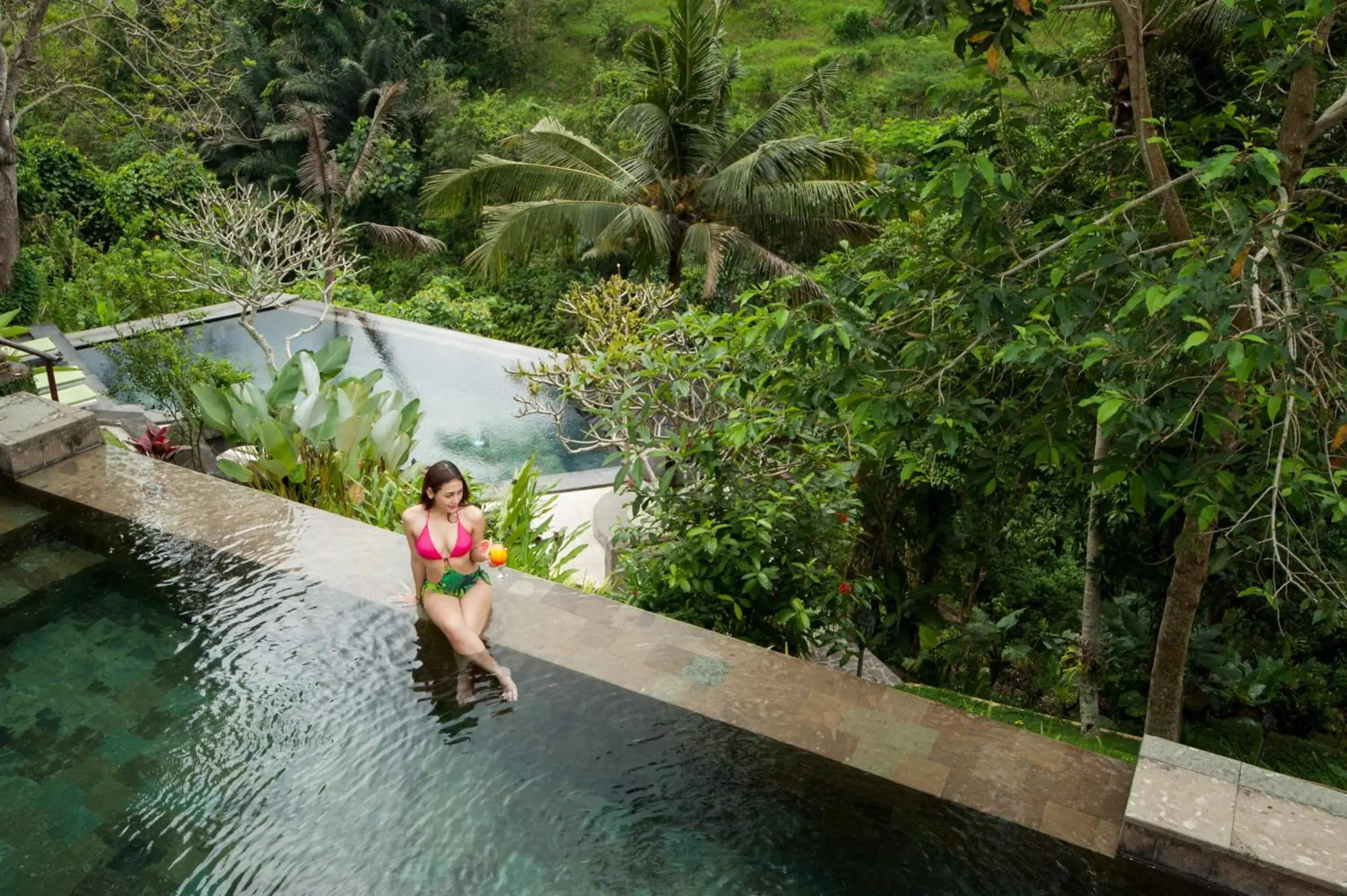 Swimming pool in Beji Ubud Resort Swimming pool in Beji Ubud Resort