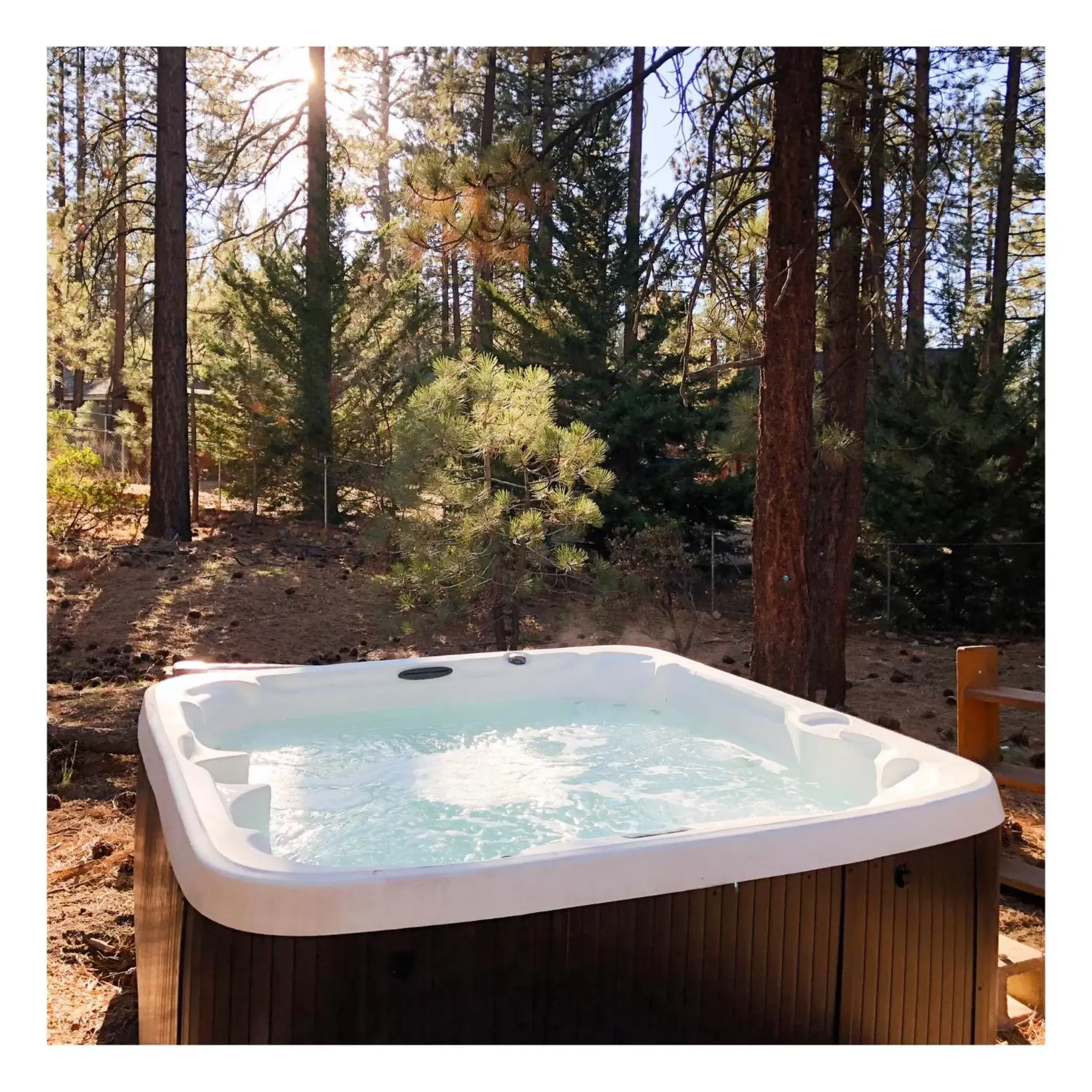 Hot Tub in Colorado Lodge