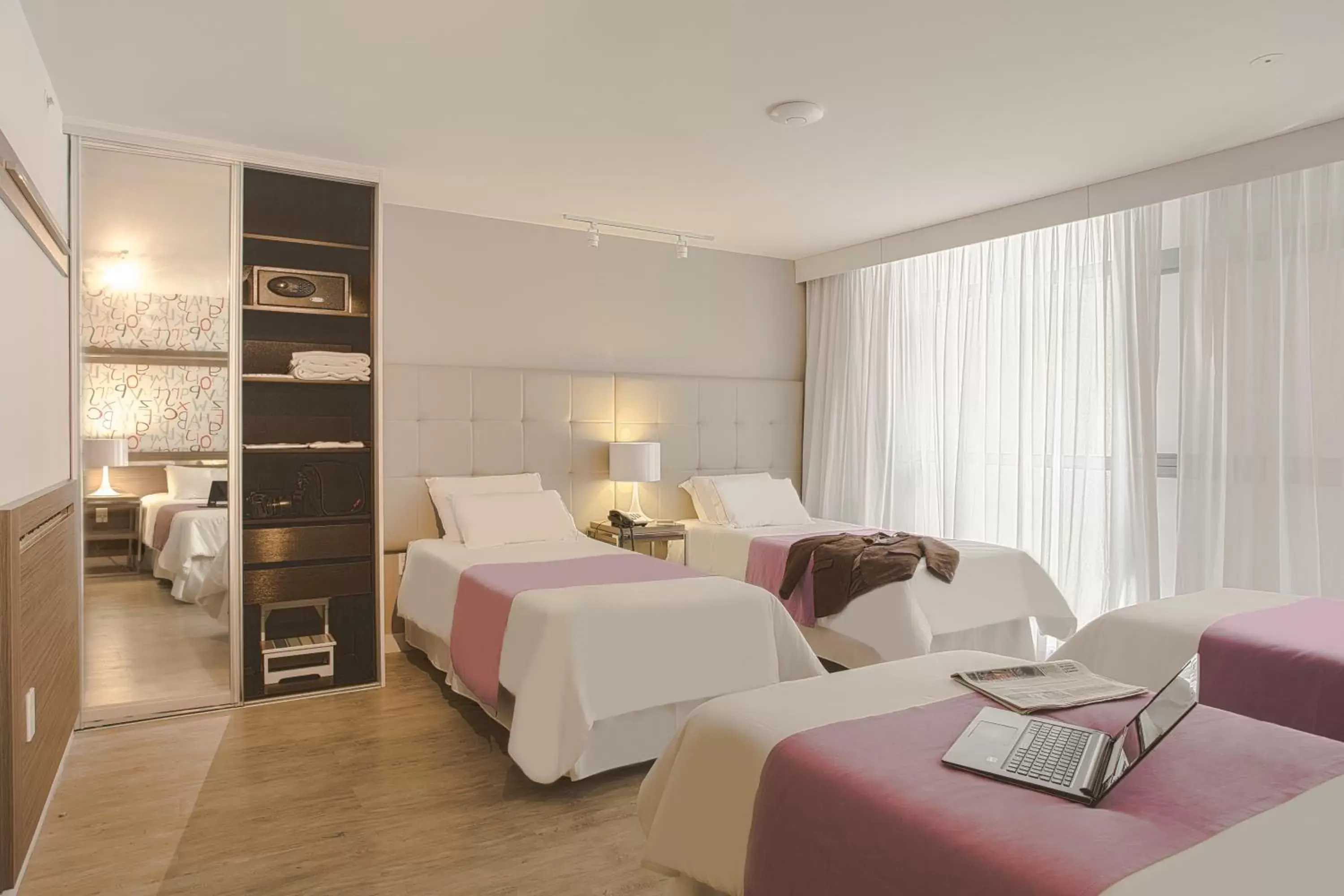 bunk bed in Vivaldi Hotel Loft Punta Carretas