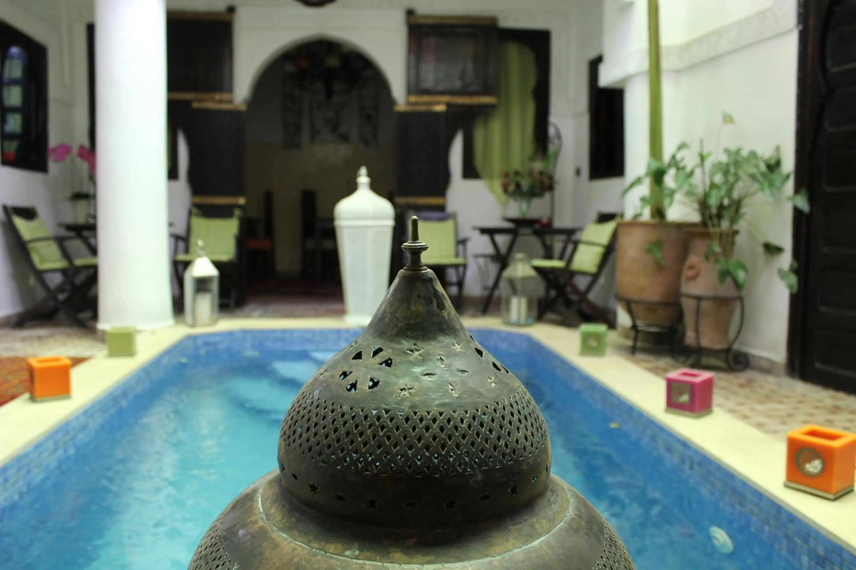 Swimming pool in Riad Eloise