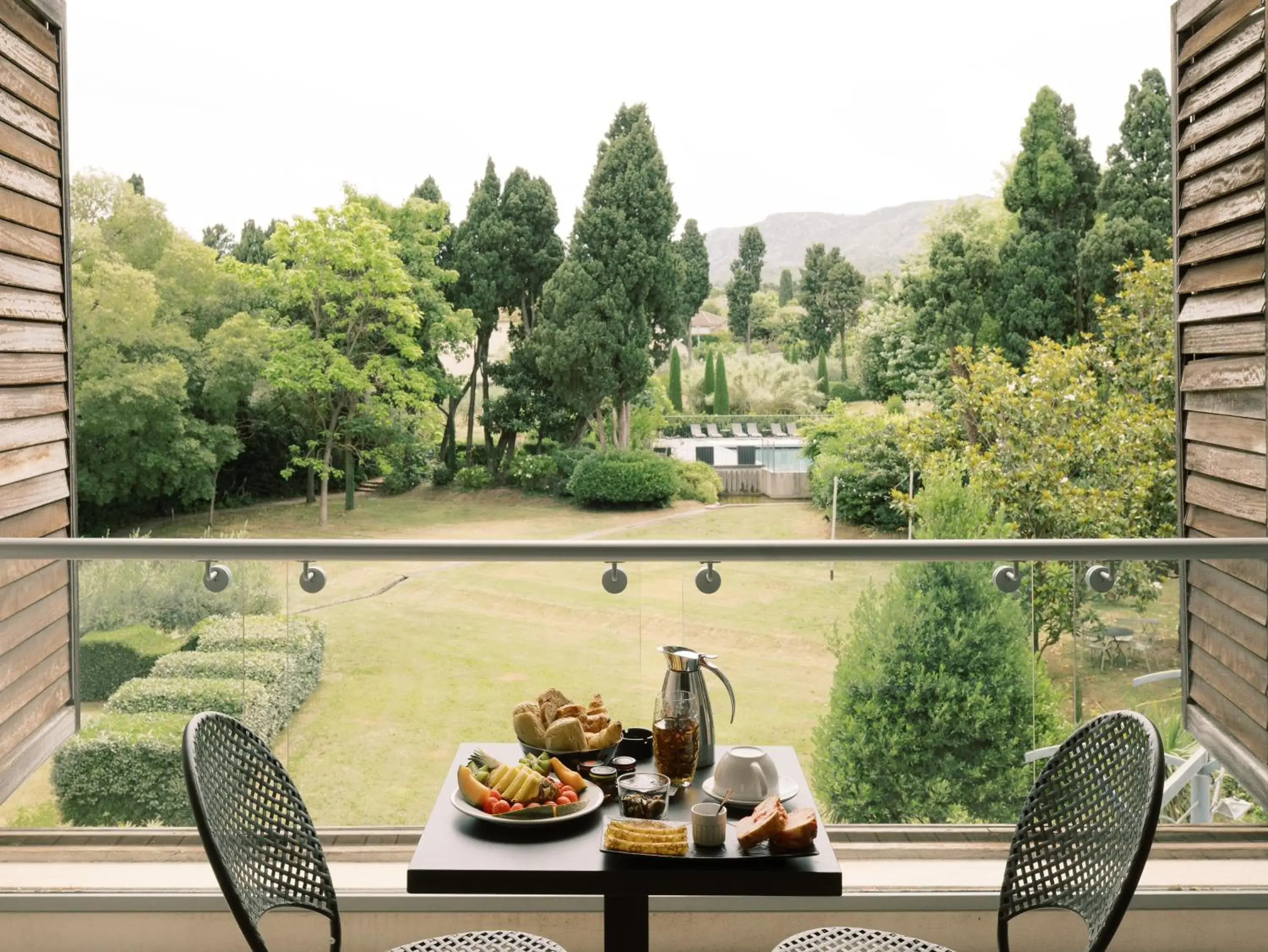 Balcony/Terrace in Hôtel de l'Image