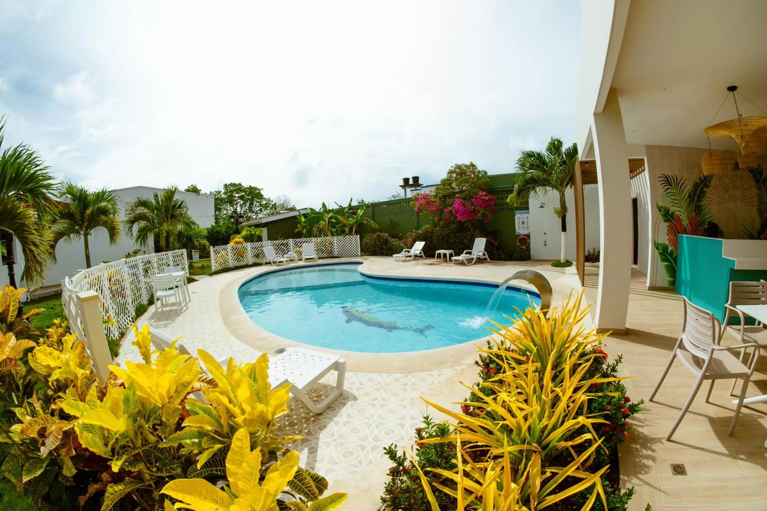 Pool view in Hotel Koray Pool view in Hotel Koray