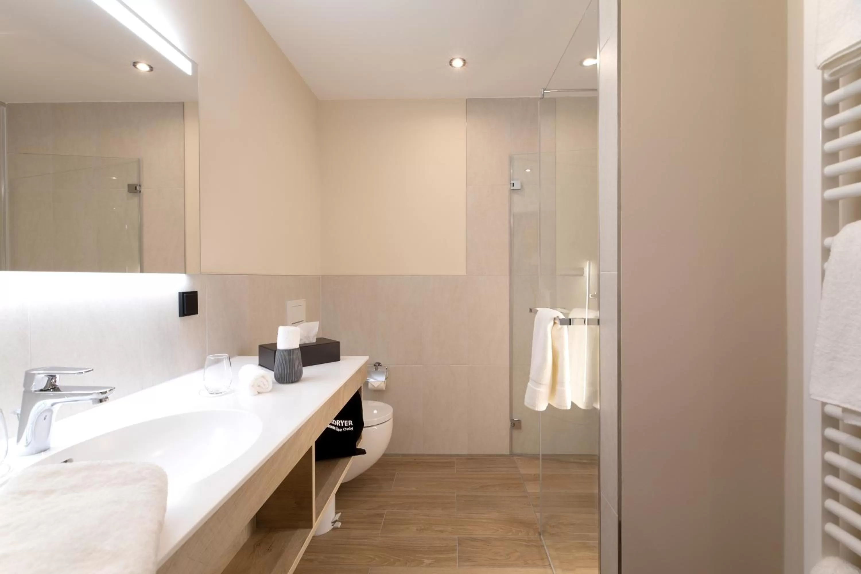 Shower in Naundrups Hof