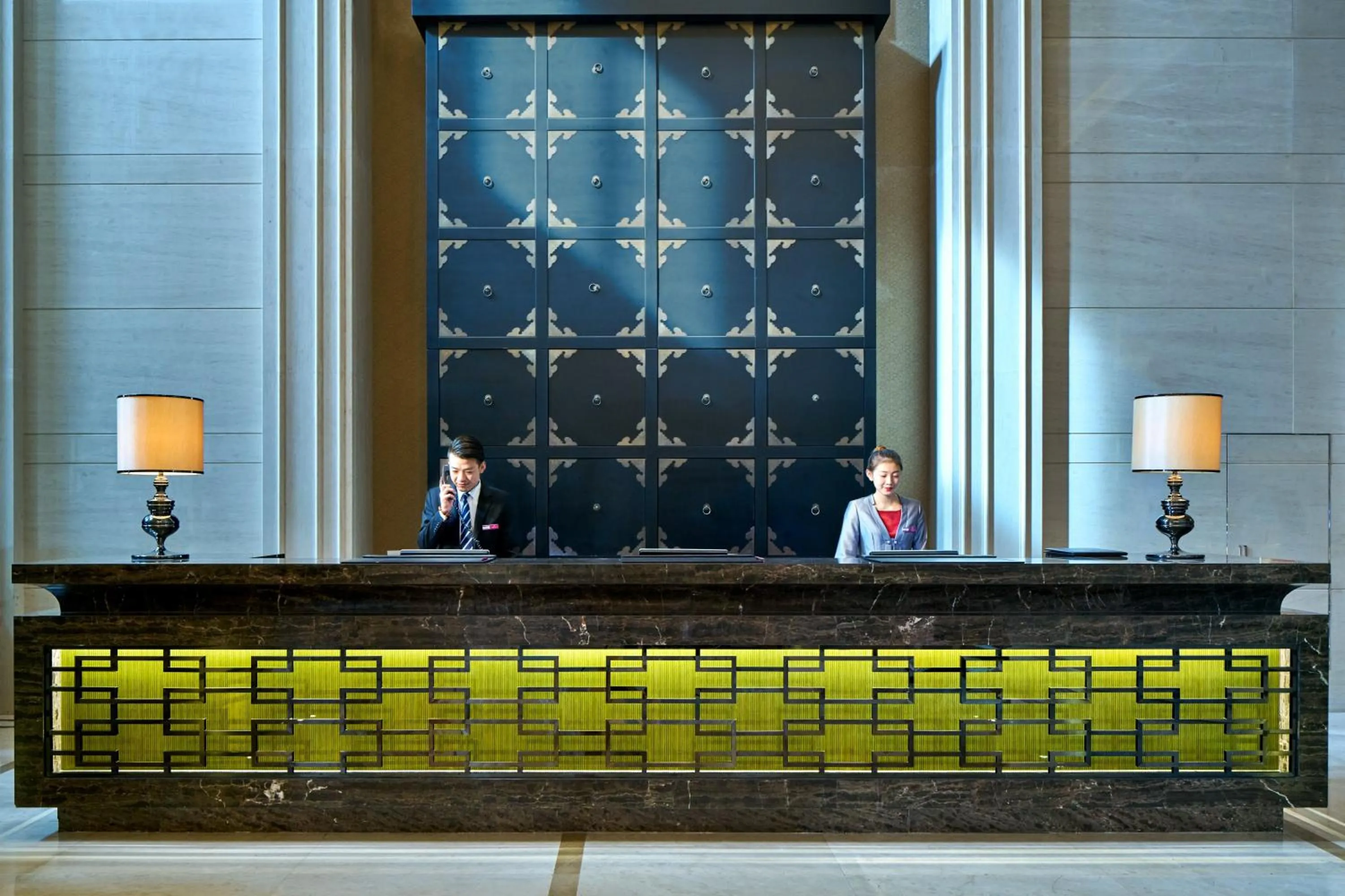 Property building in Crowne Plaza Tianjin Jinnan by IHG