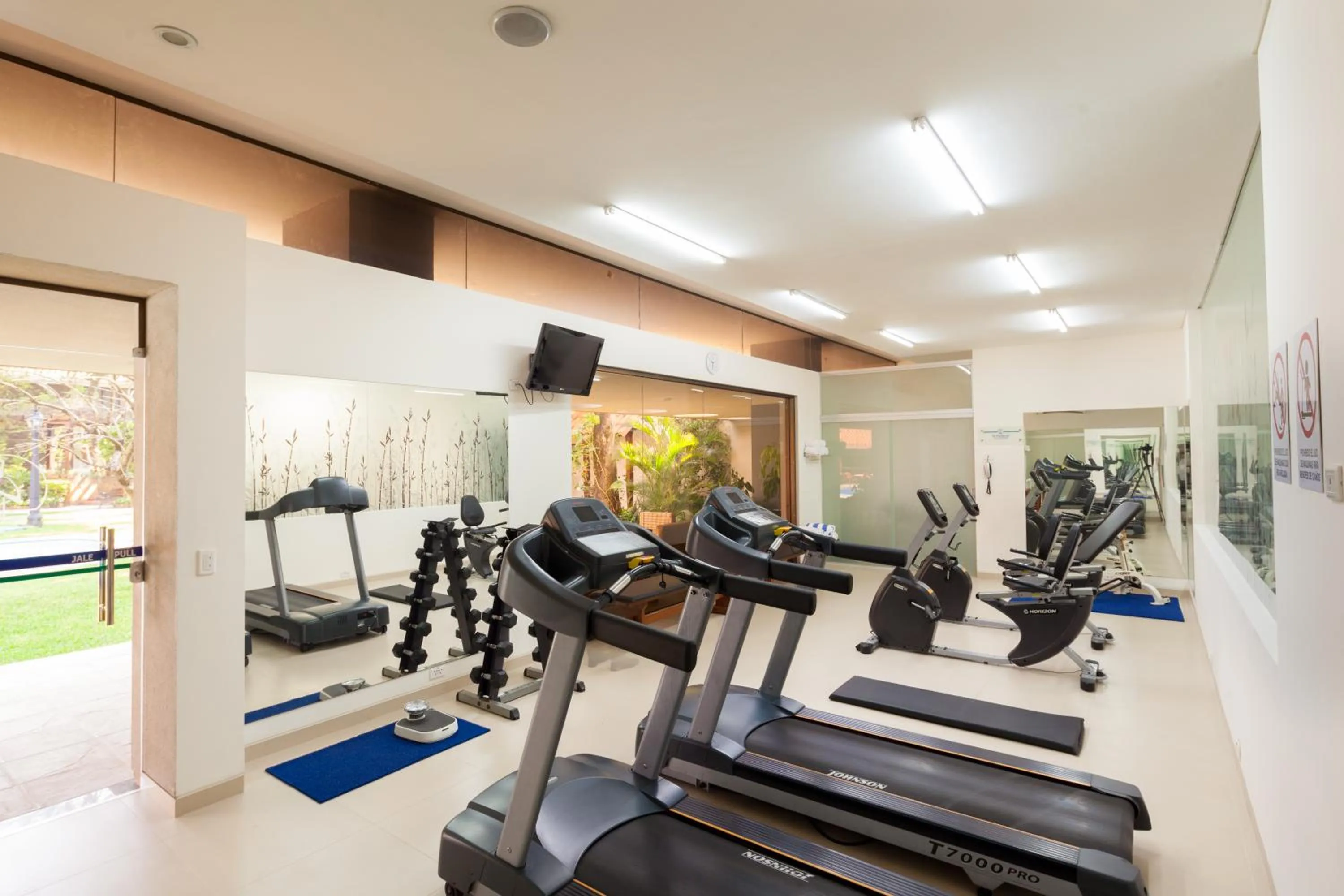 Fitness centre/facilities in Hotel Cortez