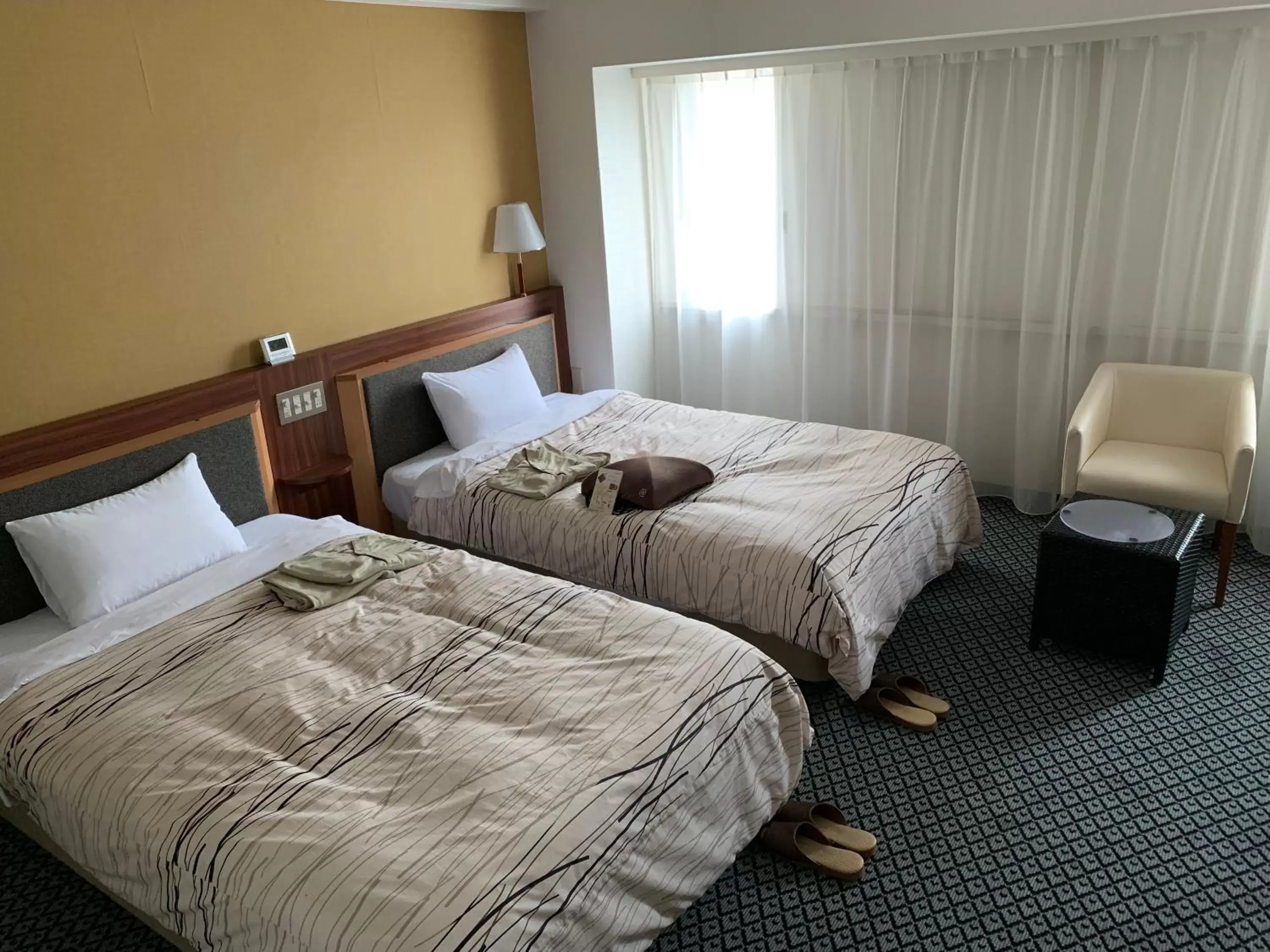 Photo of the whole room, Bed in Kanazawa Manten Hotel Ekimae