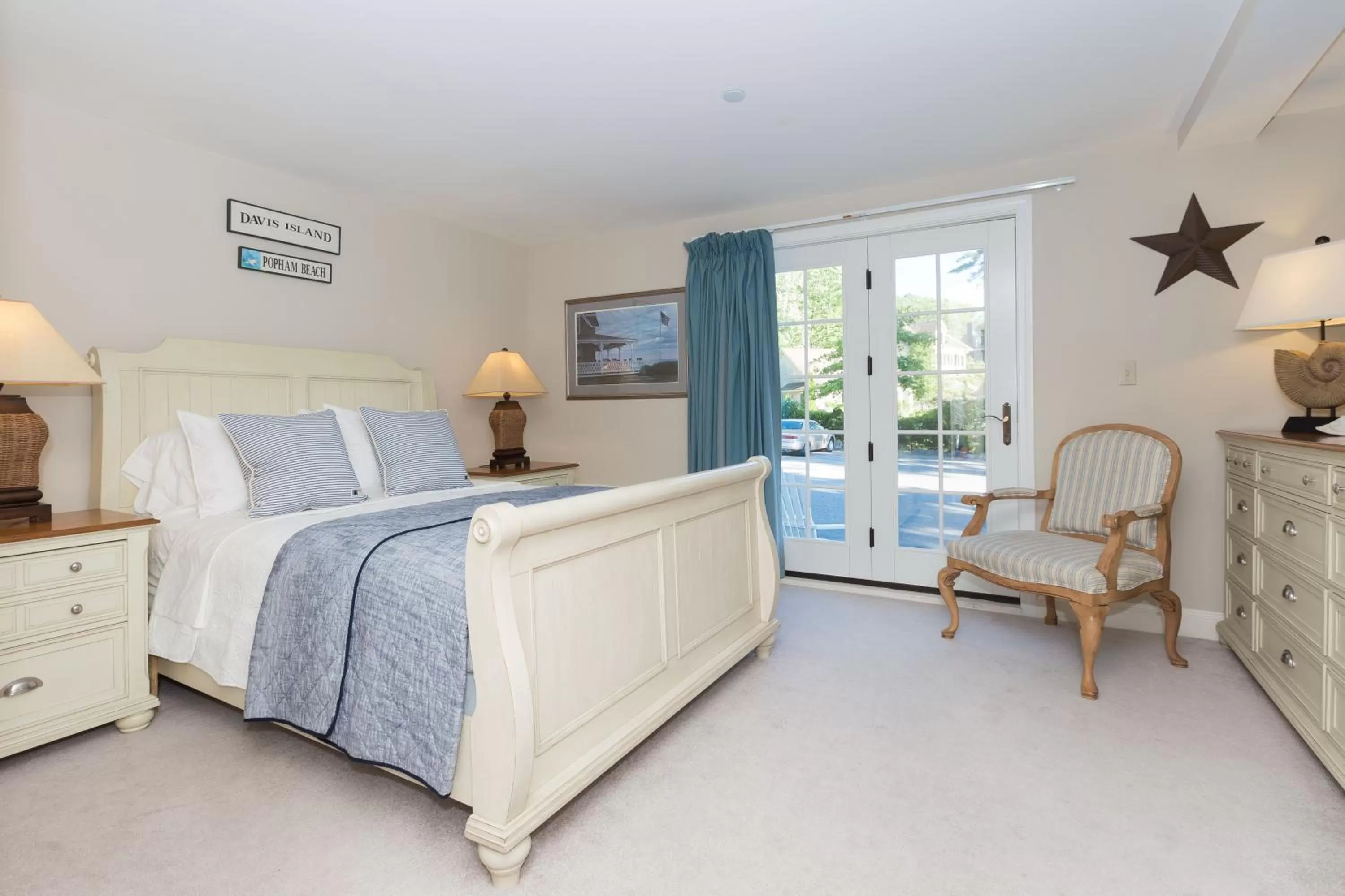 Bedroom in Sheepscot Harbour Village Resort