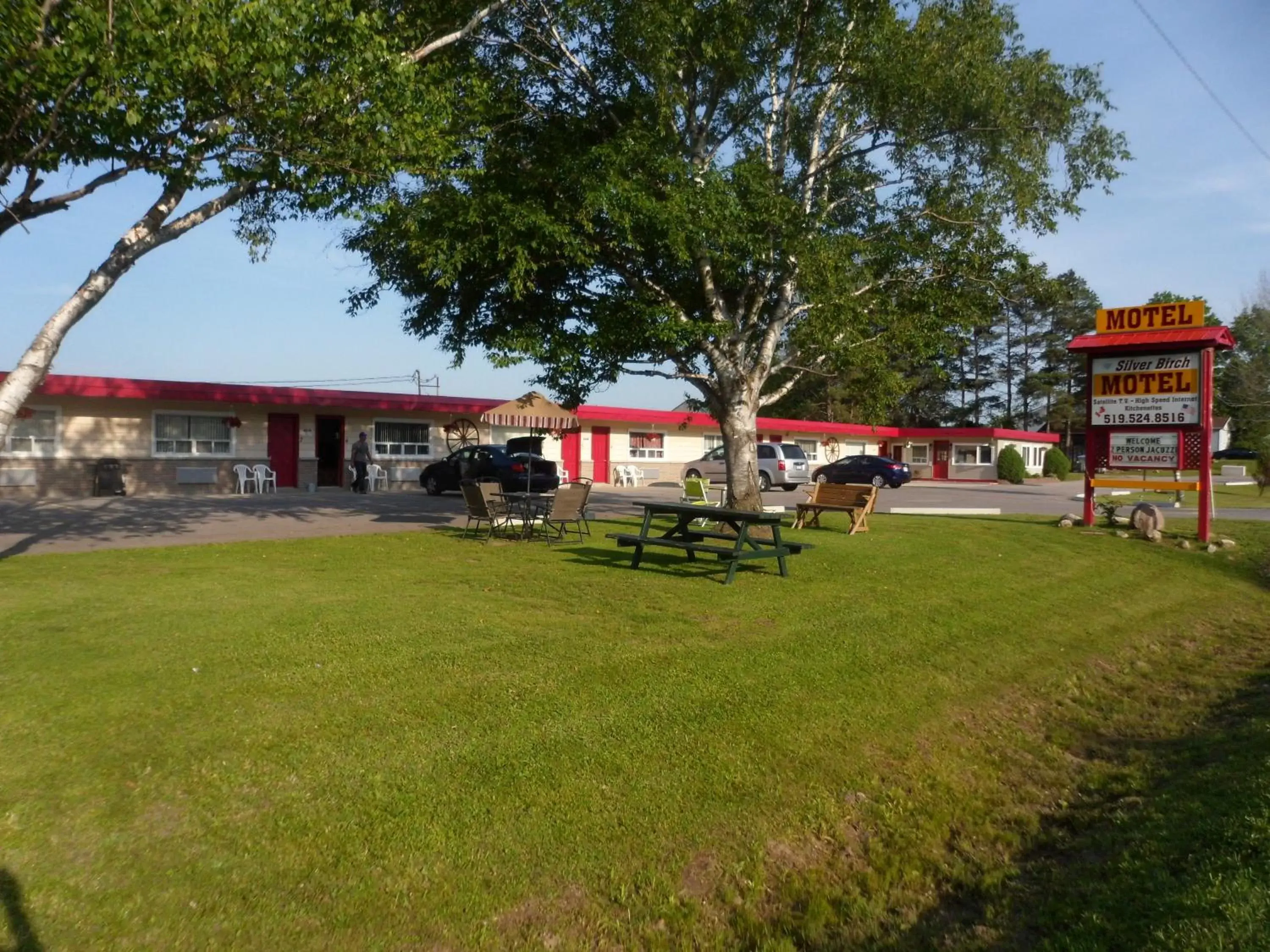 Property Building in The Silver Birch Motel