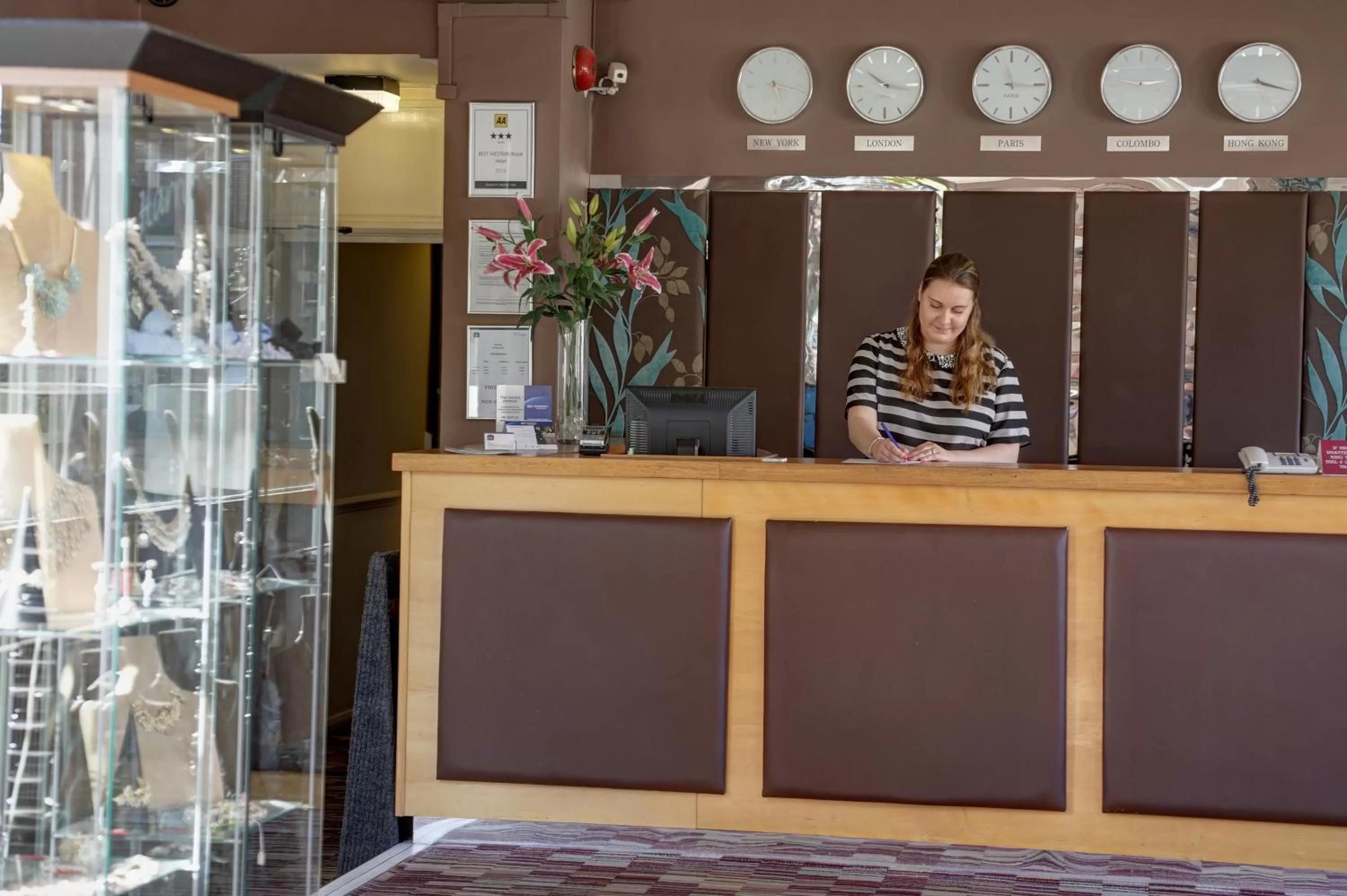 Lobby or reception, Lobby/Reception in Best Western Brook Hotel