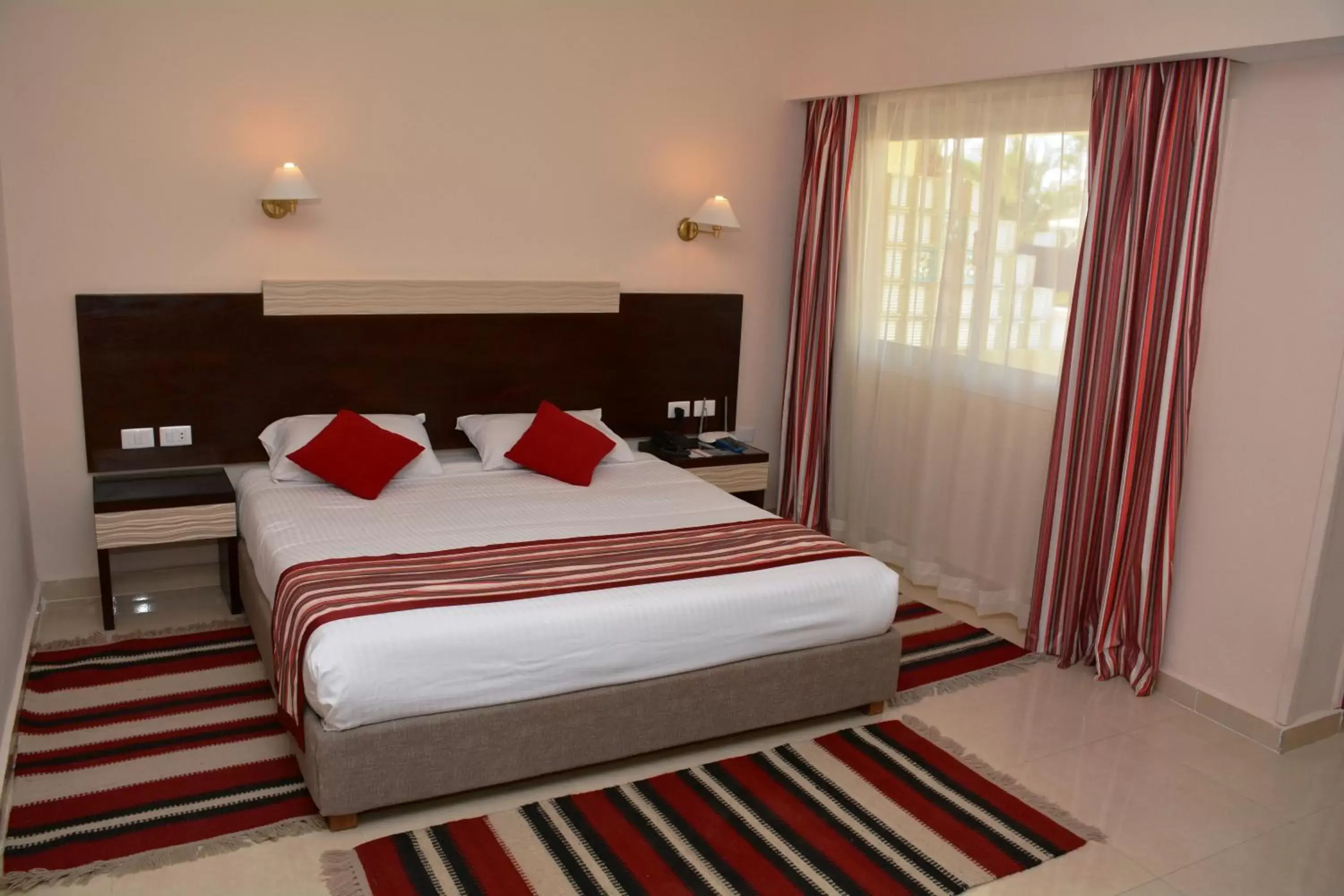 Bed in Golden Beach Resort
