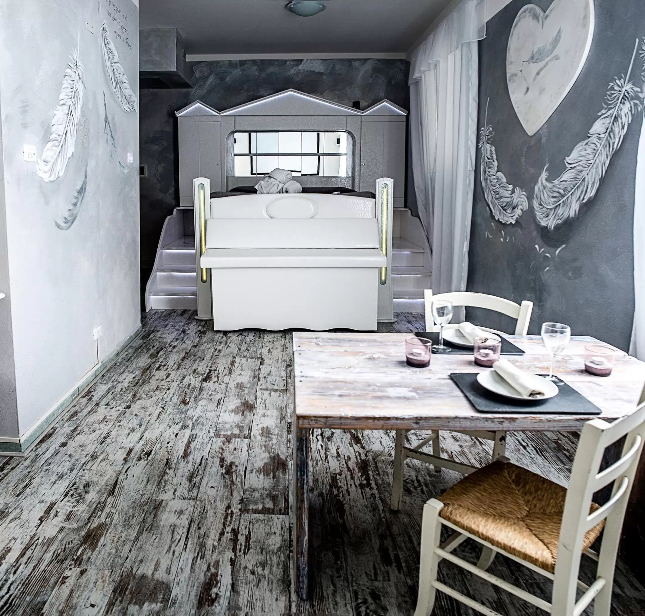 Bed in Hotel Butterfly