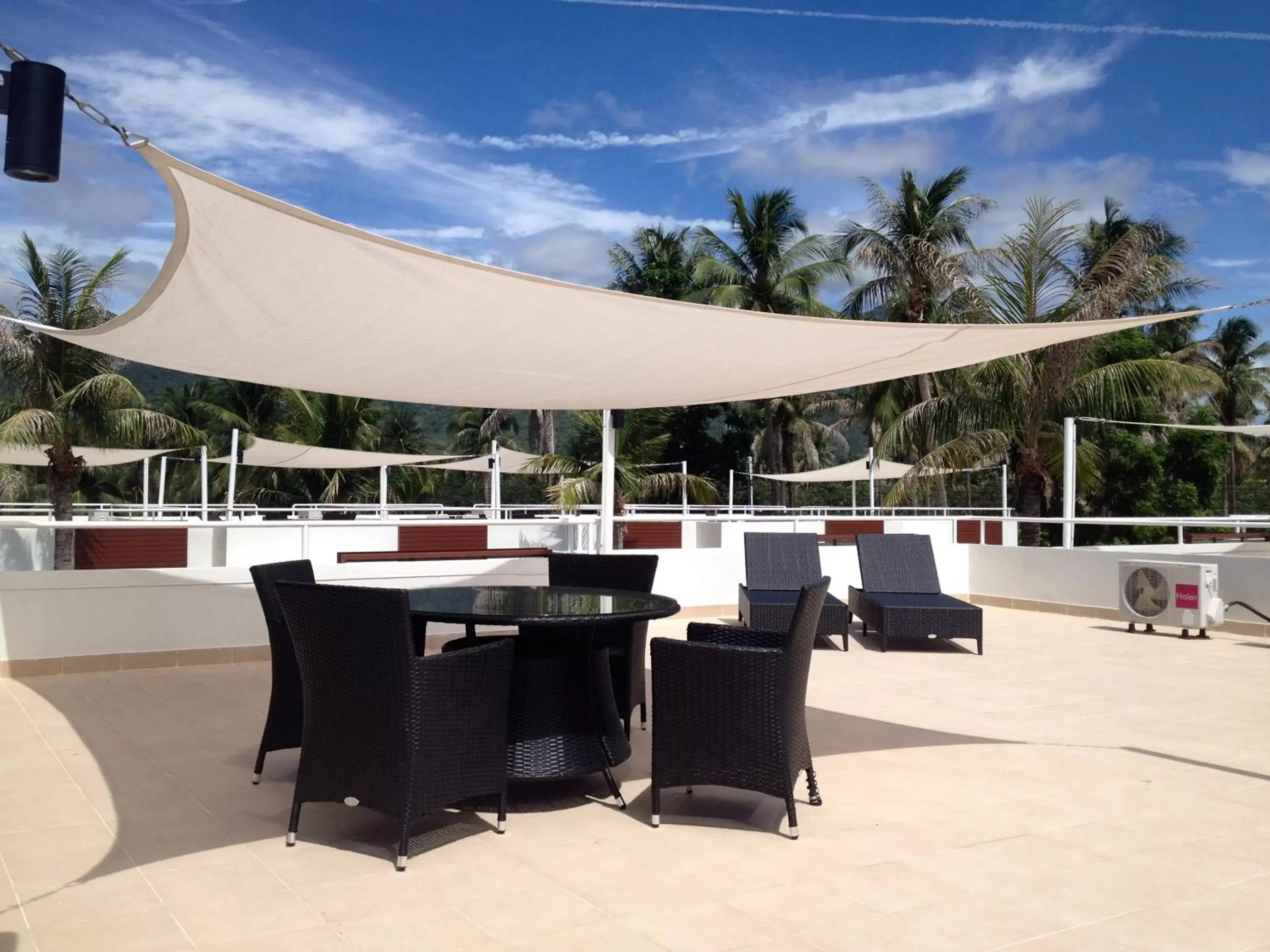 Balcony/Terrace, Lounge/Bar in The Beach Village Resort