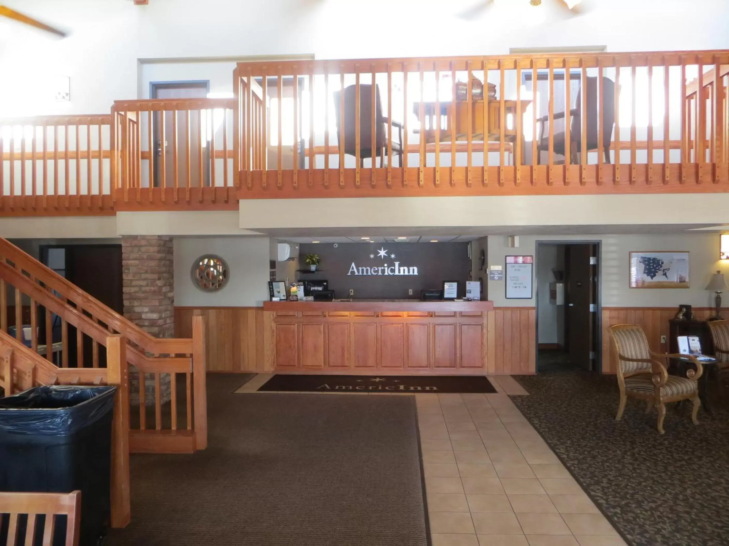 Lobby or reception in AmericInn by Wyndham Manitowoc