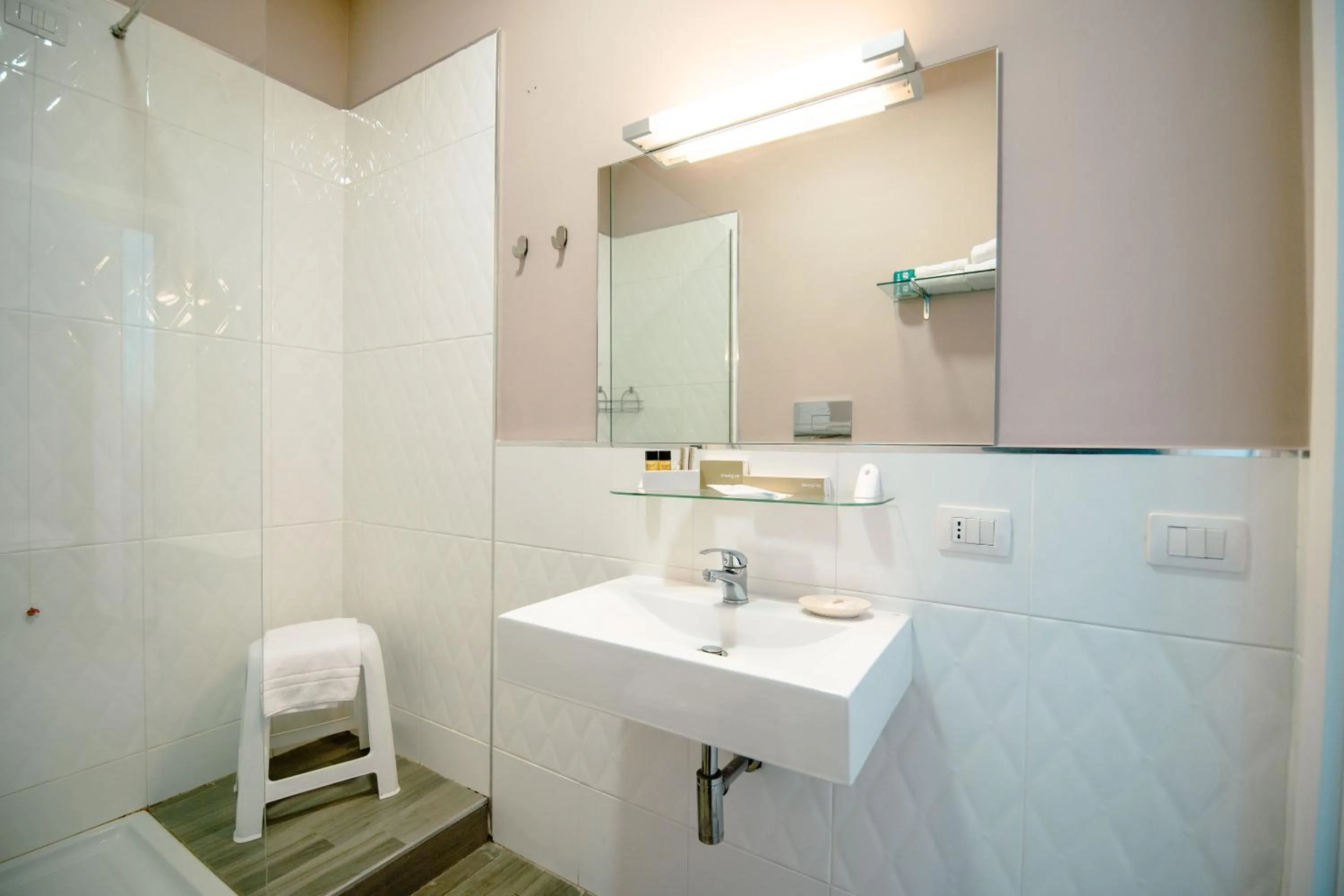 Bathroom in Hotel Bruman Salerno