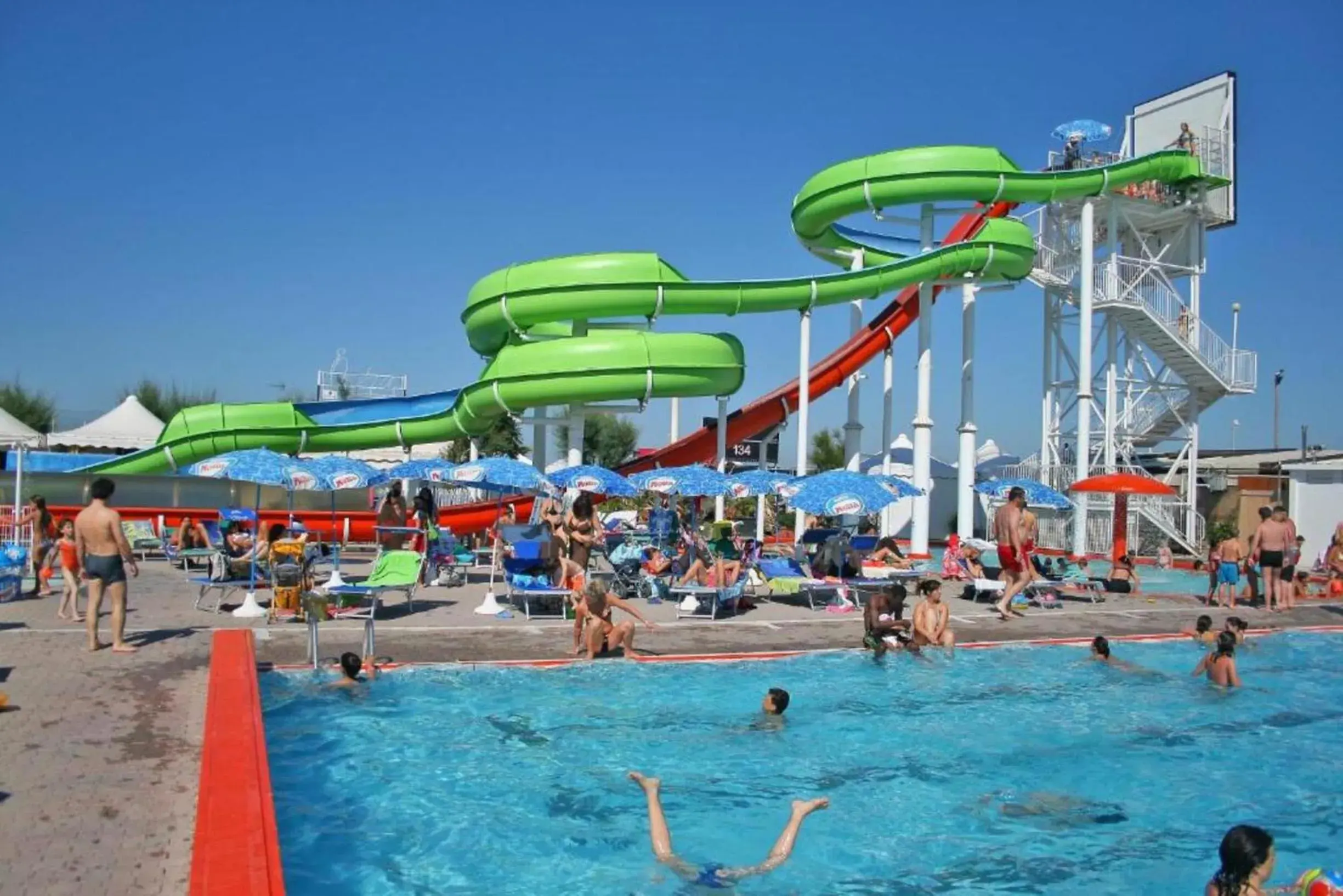 Aqua park, Water Park in Hotel Mignon Riccione Fronte Mare