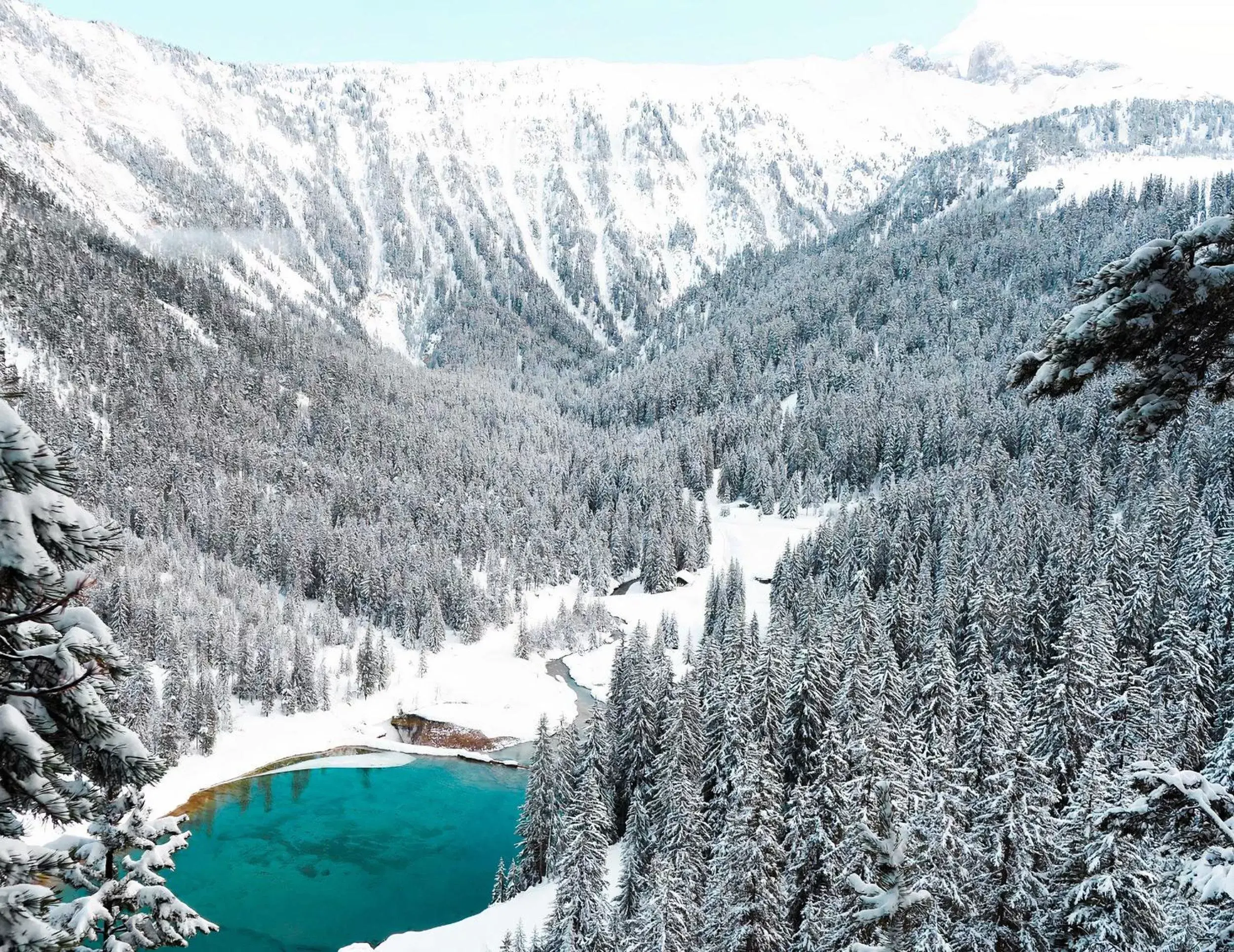 Natural landscape, Winter in Six Senses Residences & Spa Courchevel