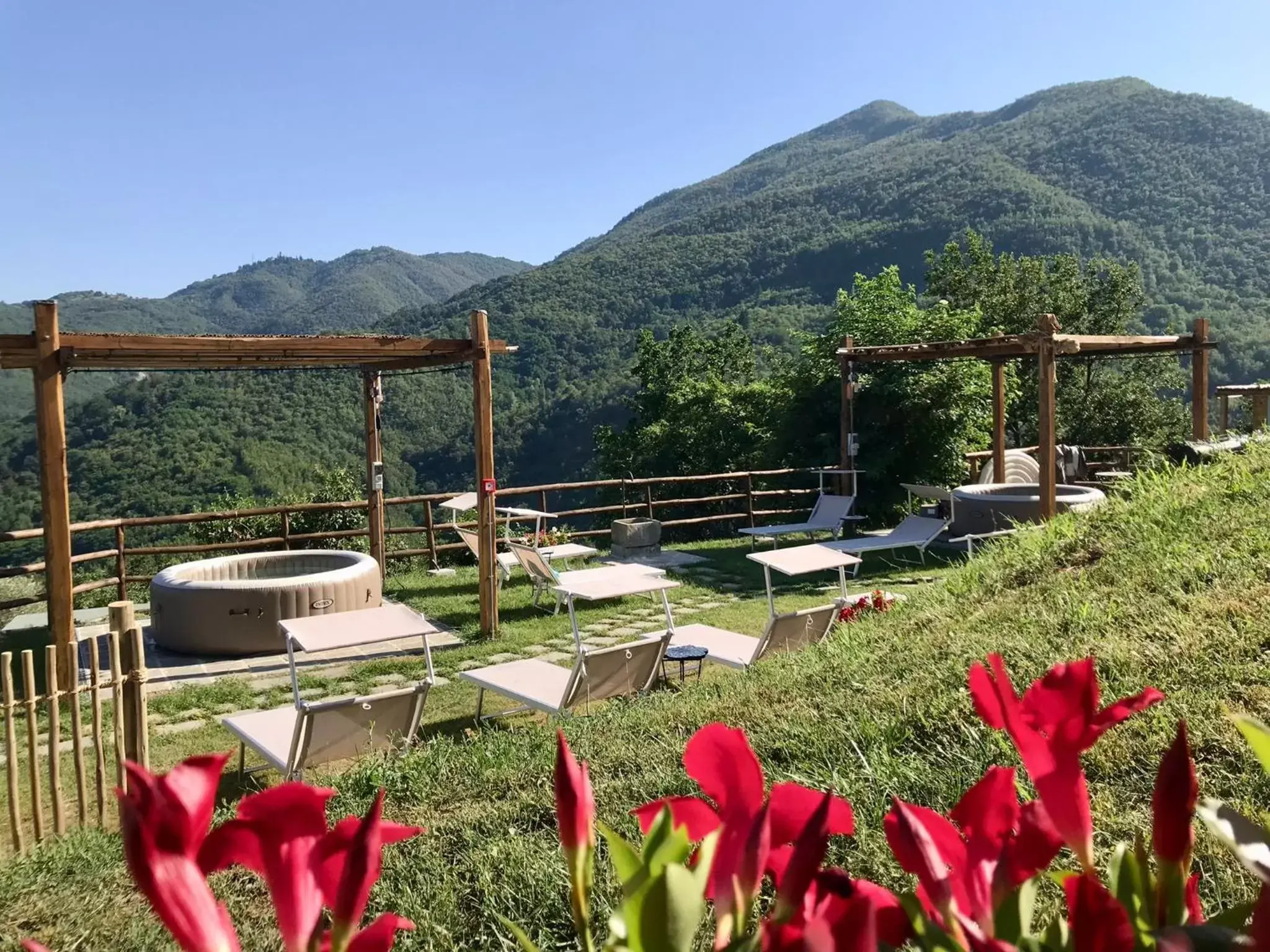 Solarium, Mountain View in La Beppa - Casa Vacanza