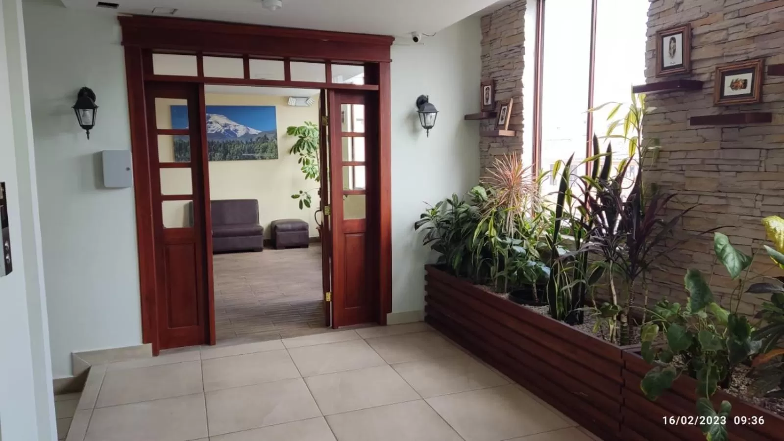 Lobby or reception in Apart Cayambe