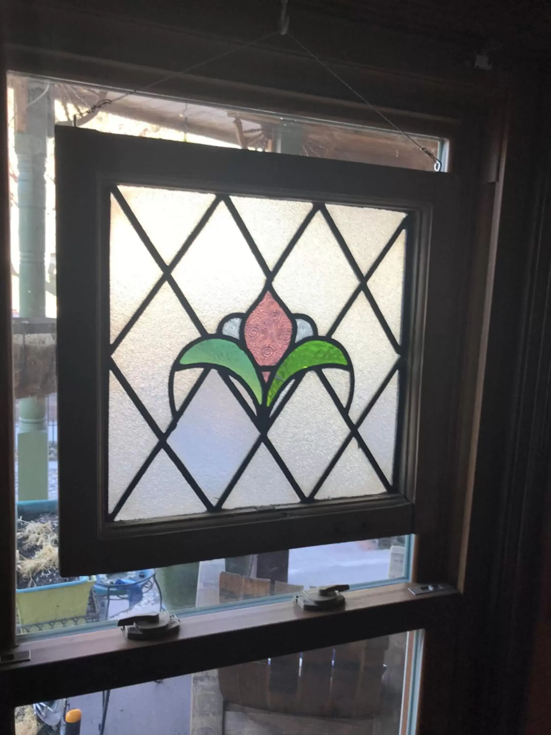 Decorative detail, TV/Entertainment Center in Downtown B&B with Jacuzzi