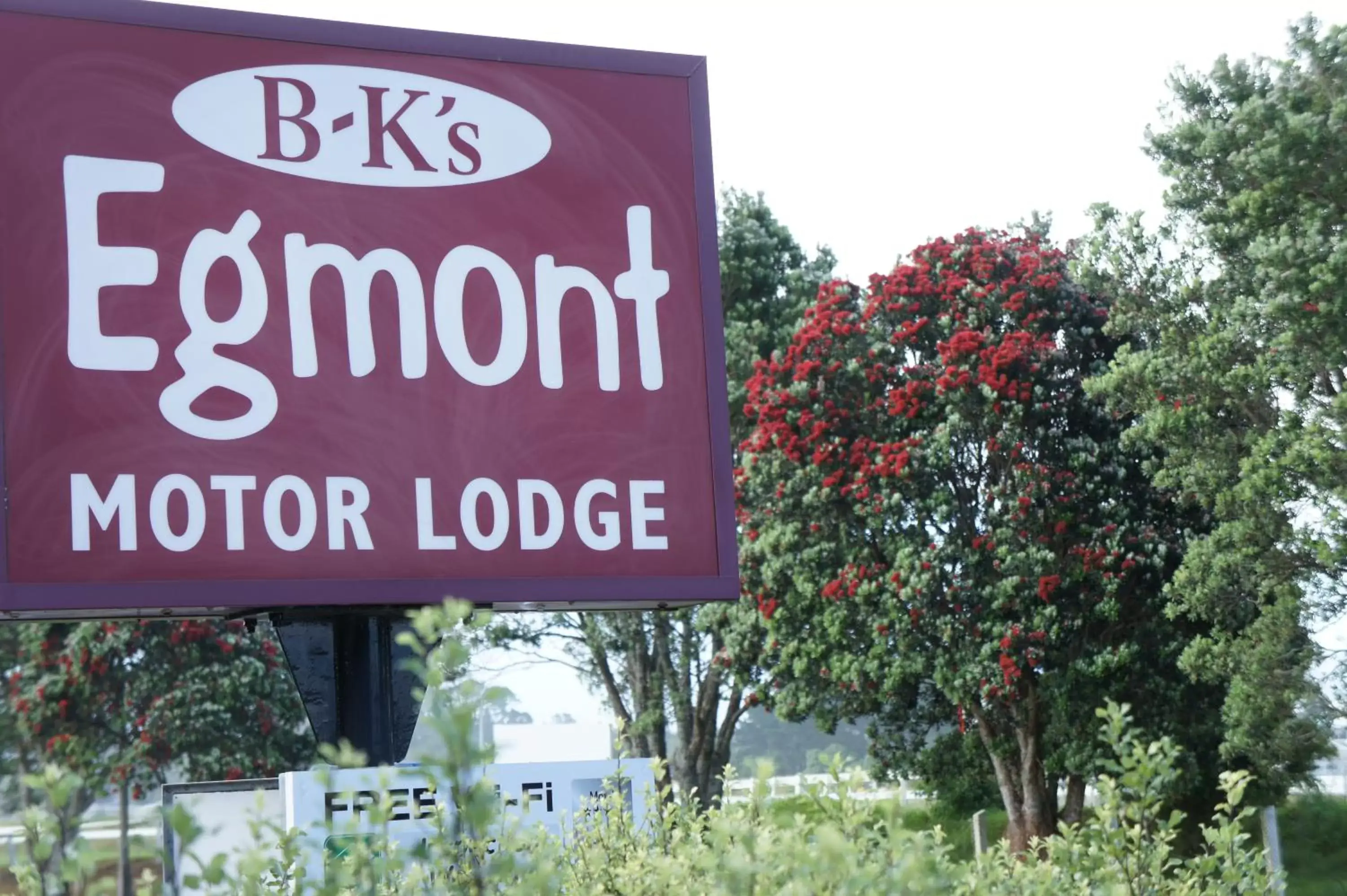 Facade/entrance in Bks Egmont Motor Lodge
