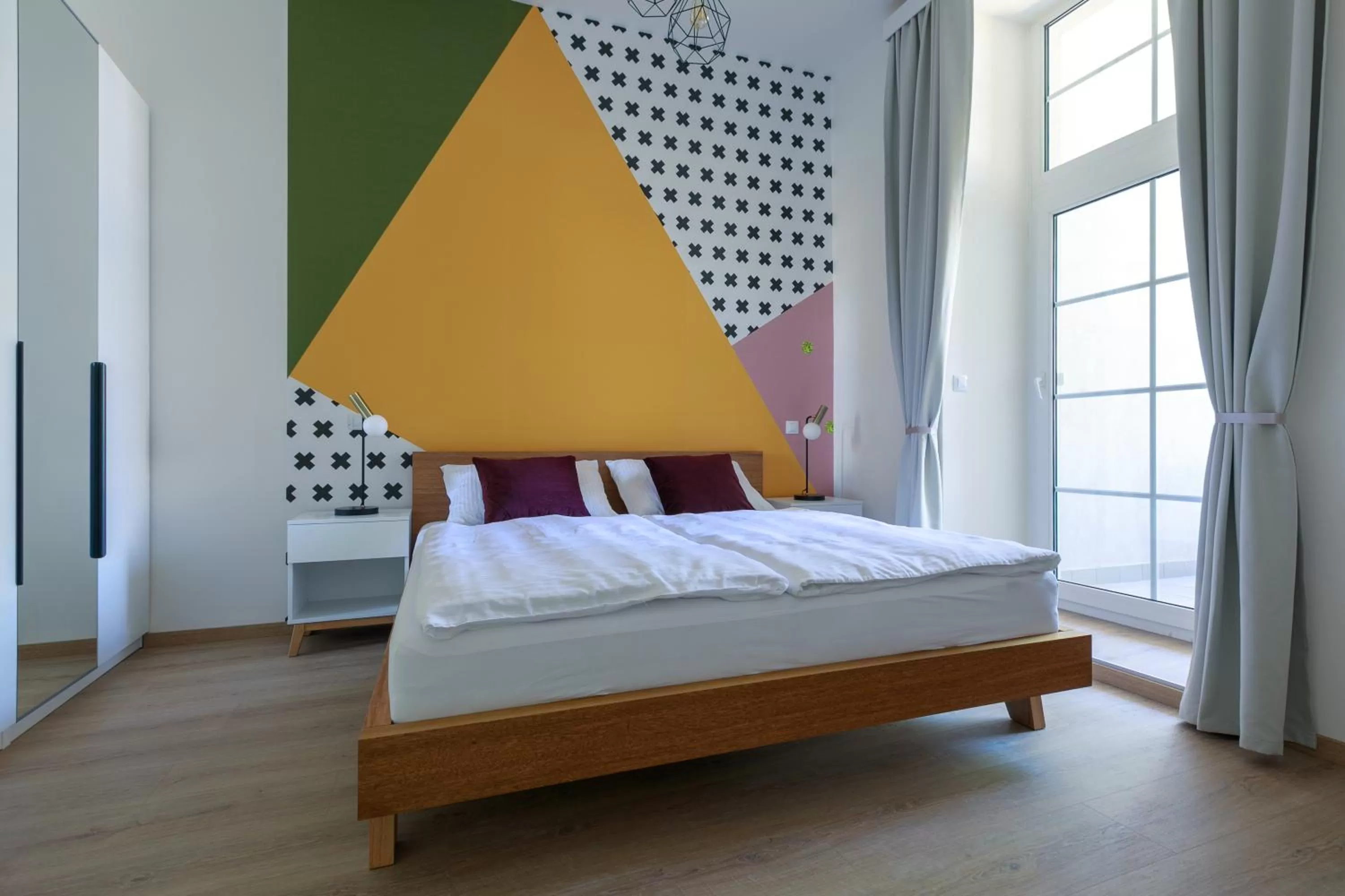 Bedroom, Bed in Avantgarde apartments