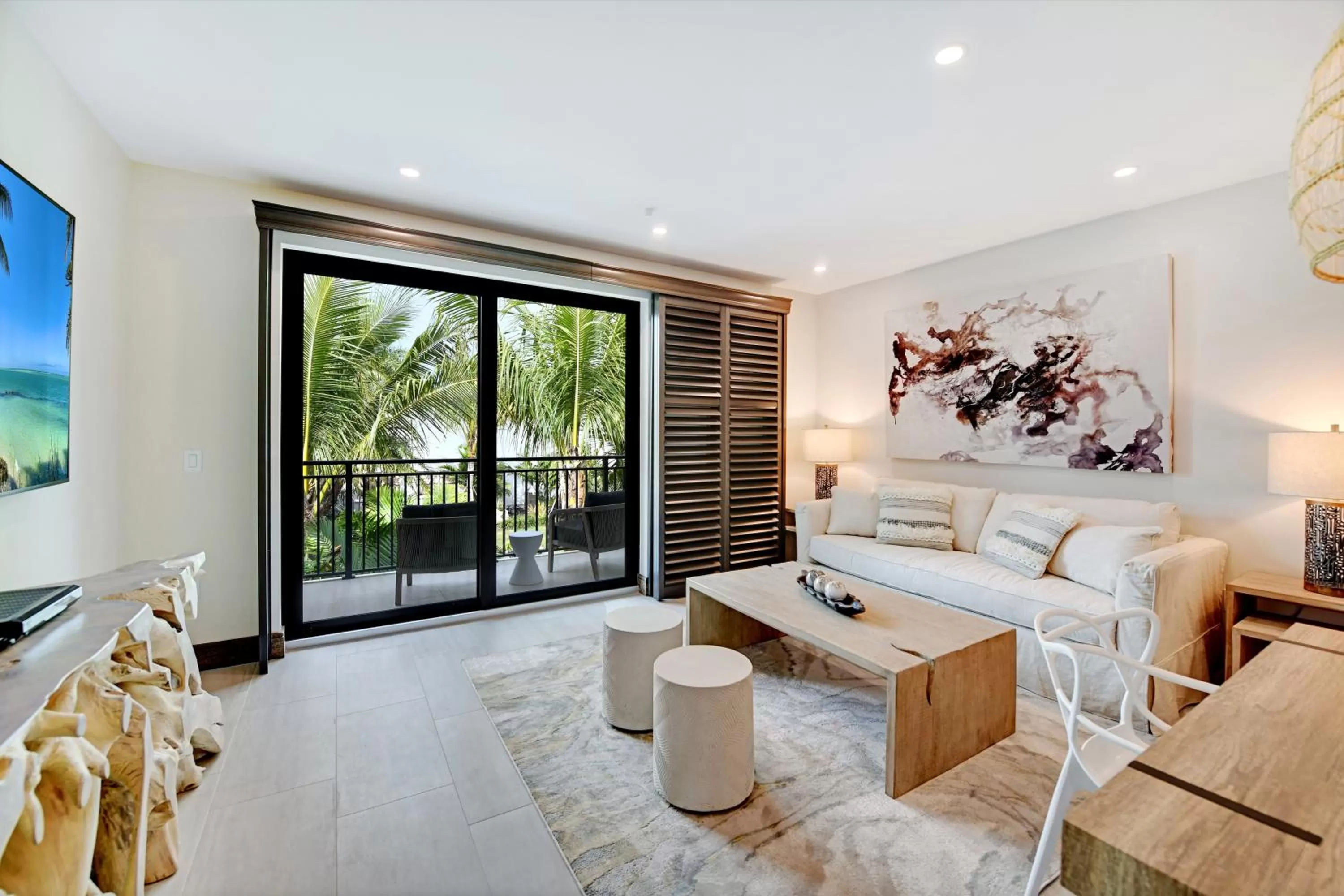 Living room in Bali Hai Beachfront Resort and Spa