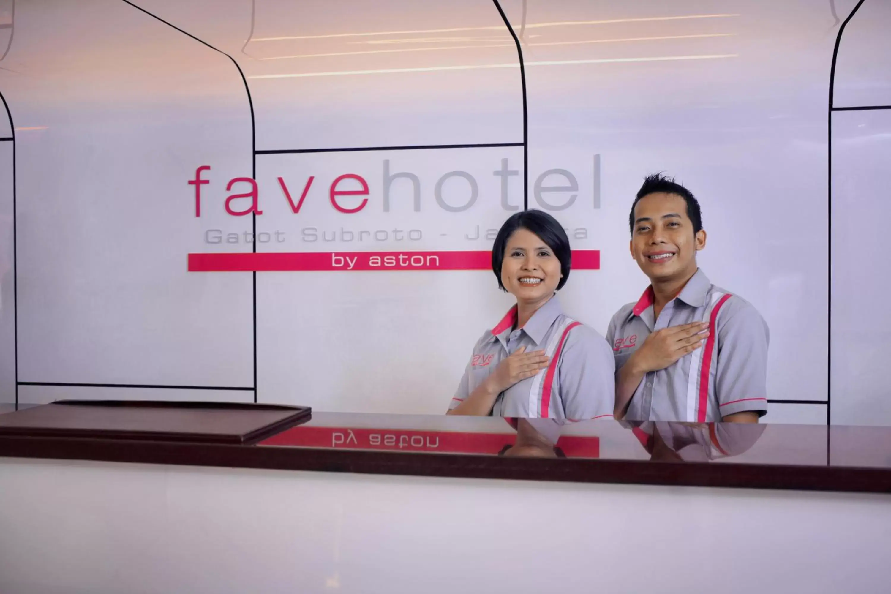 Staff in favehotel Gatot Subroto Jakarta