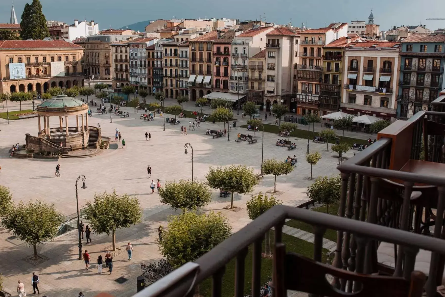 City view in Gran Hotel La Perla