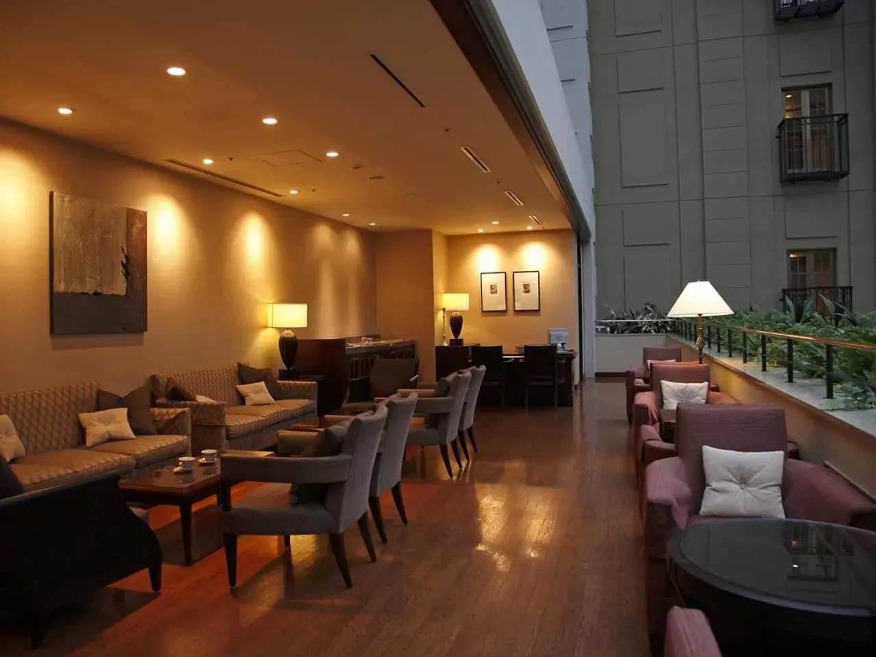 Communal lounge/ TV room, Restaurant/Places to Eat in Mito Plaza Hotel